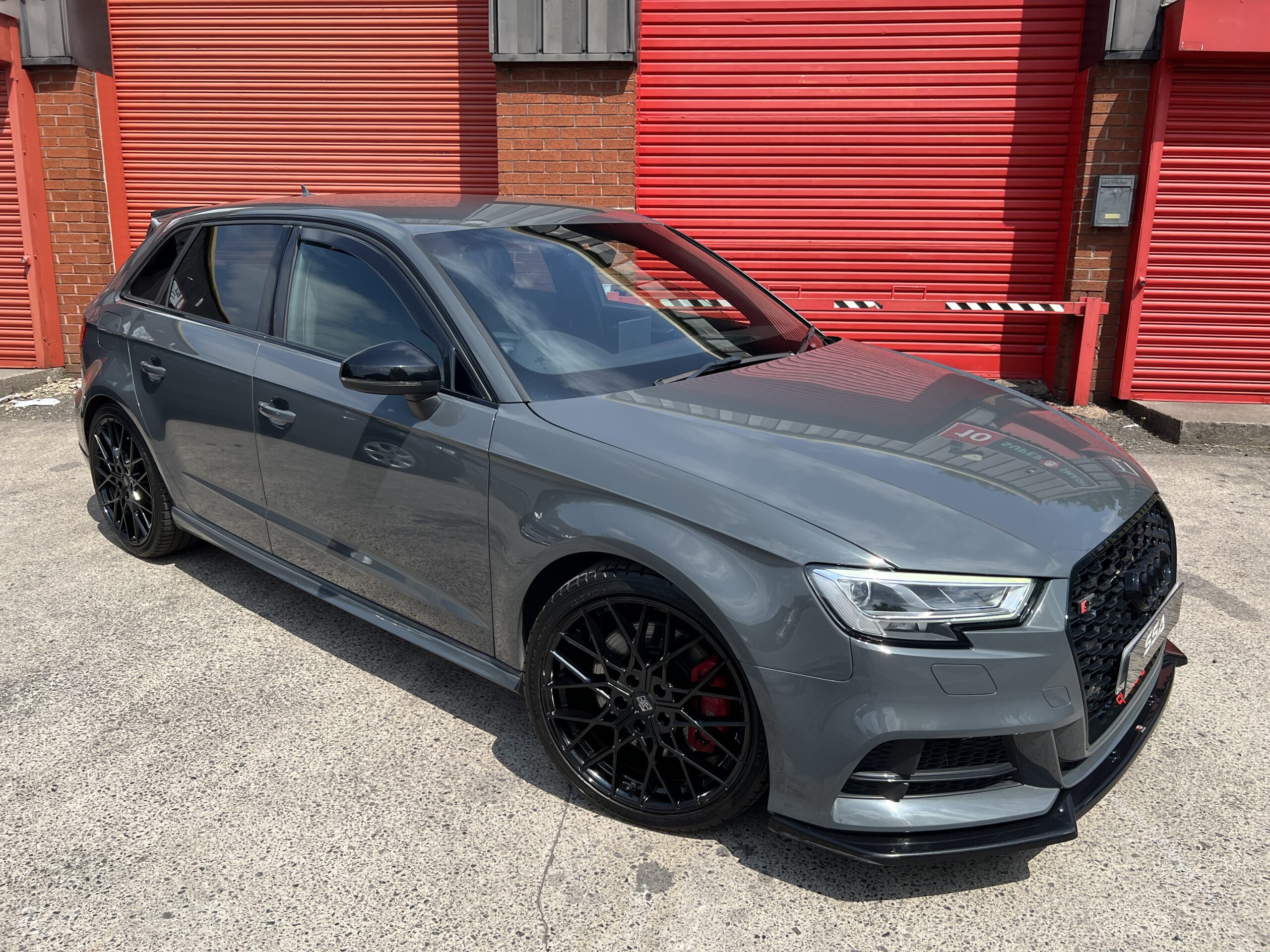 2018 Audi S3 Black Edition Quattro DSG AUTO 2.0 TFSI *NANO GREY + TECH PACK + RS3 GRILL* 5dr