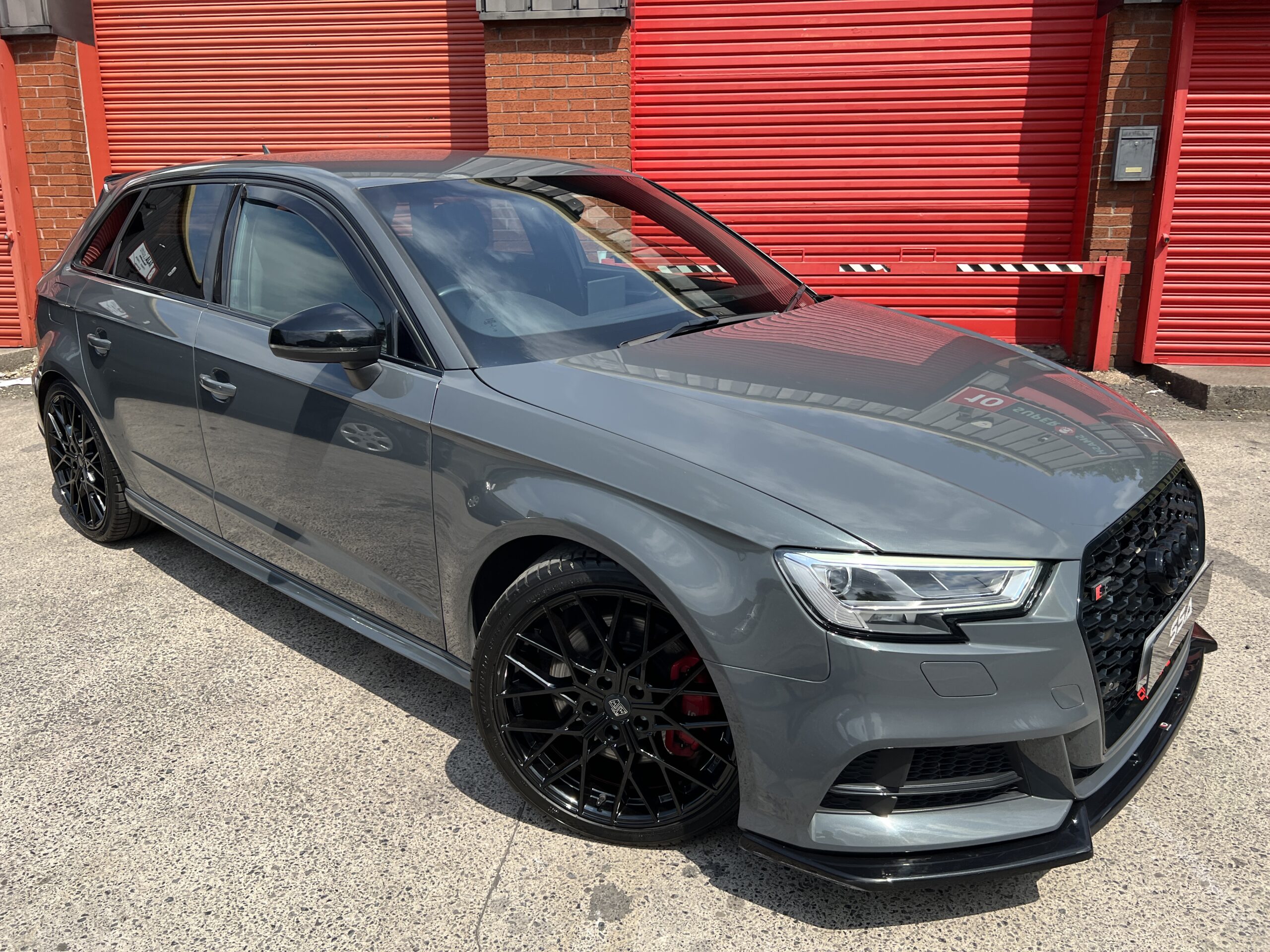 2018 Audi S3 Black Edition Quattro DSG AUTO 2.0 TFSI *NANO GREY + TECH PACK + RS3 GRILL* 5dr