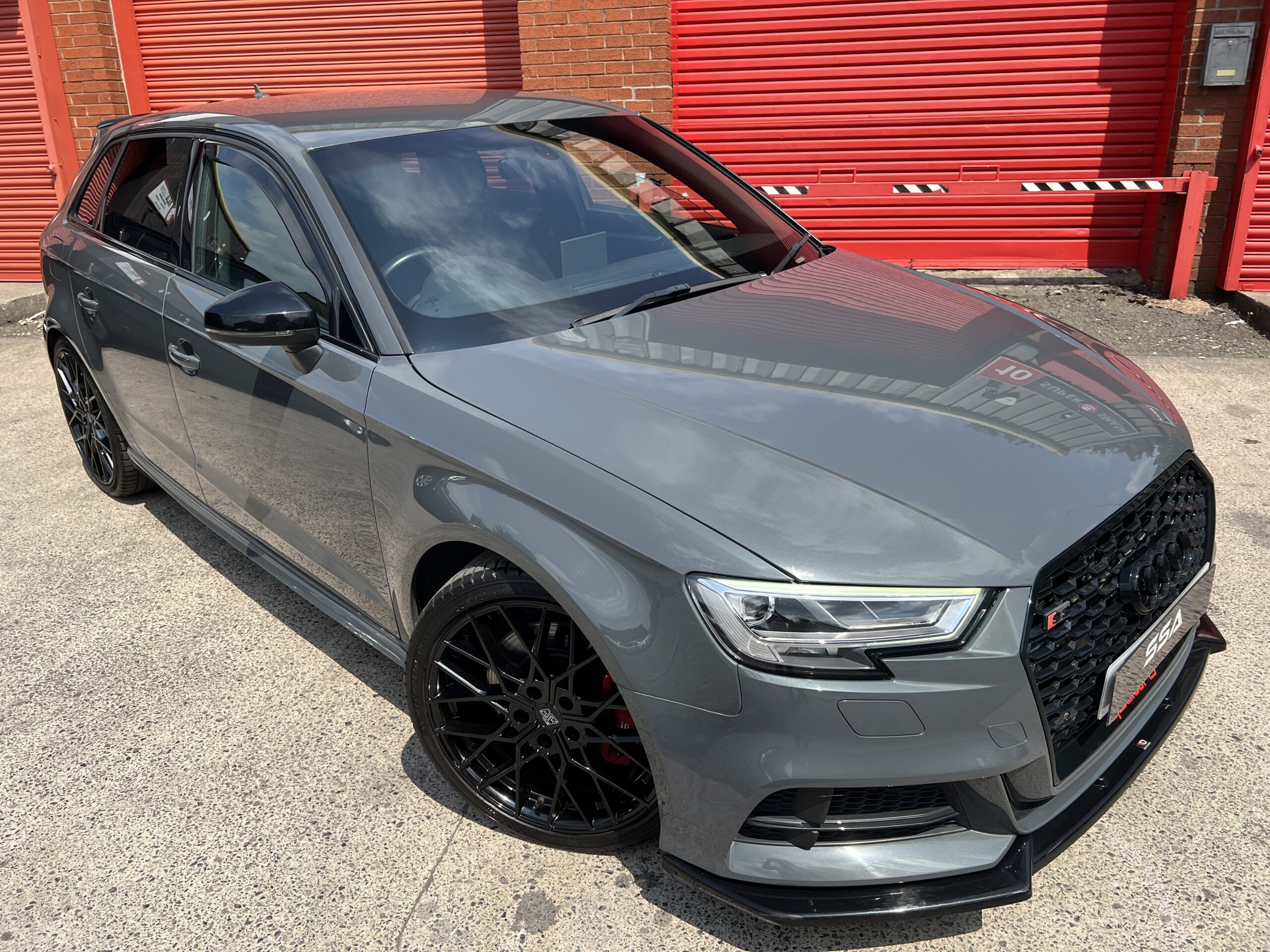 2018 Audi S3 Black Edition Quattro DSG AUTO 2.0 TFSI *NANO GREY + TECH PACK + RS3 GRILL* 5dr