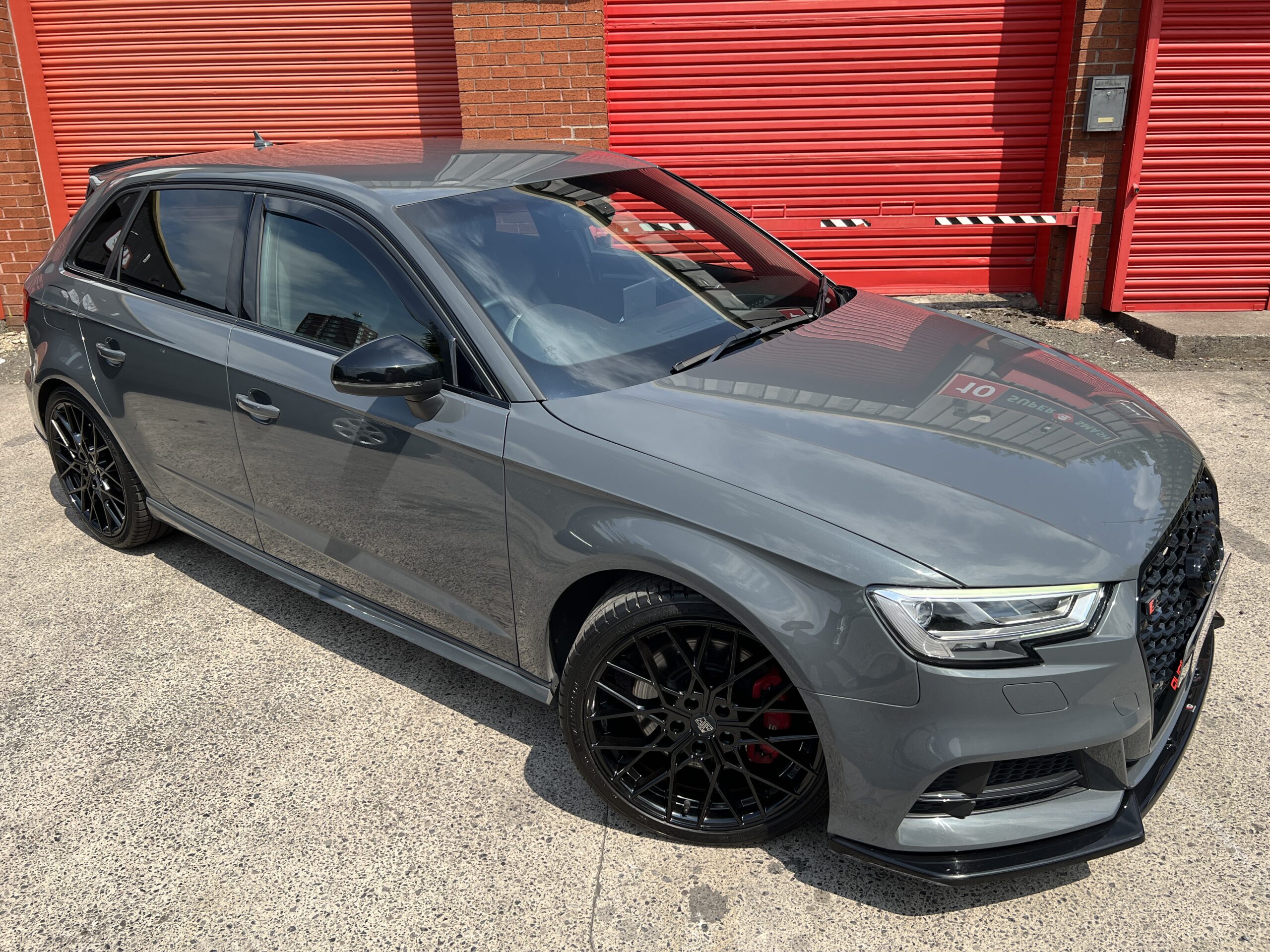 2018 Audi S3 Black Edition Quattro DSG AUTO 2.0 TFSI *NANO GREY + TECH PACK + RS3 GRILL* 5dr