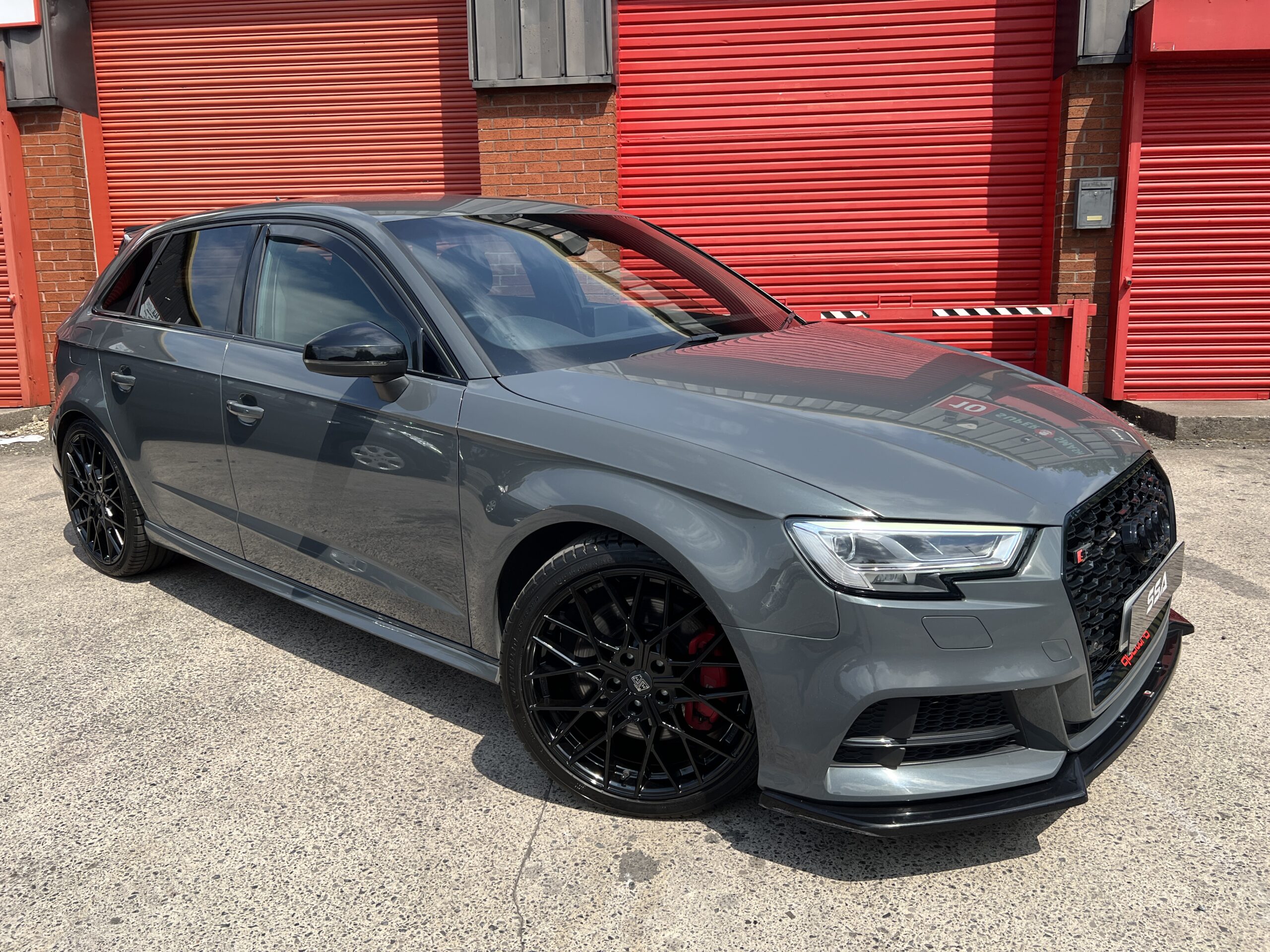 2018 Audi S3 Black Edition Quattro DSG AUTO 2.0 TFSI *NANO GREY + TECH PACK + RS3 GRILL* 5dr