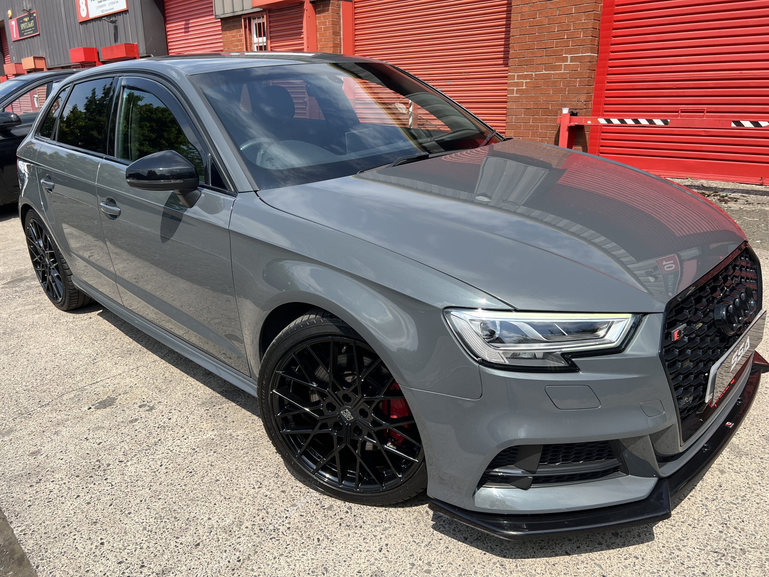 2018 Audi S3 Black Edition Quattro DSG AUTO 2.0 TFSI *NANO GREY + TECH PACK + RS3 GRILL* 5dr