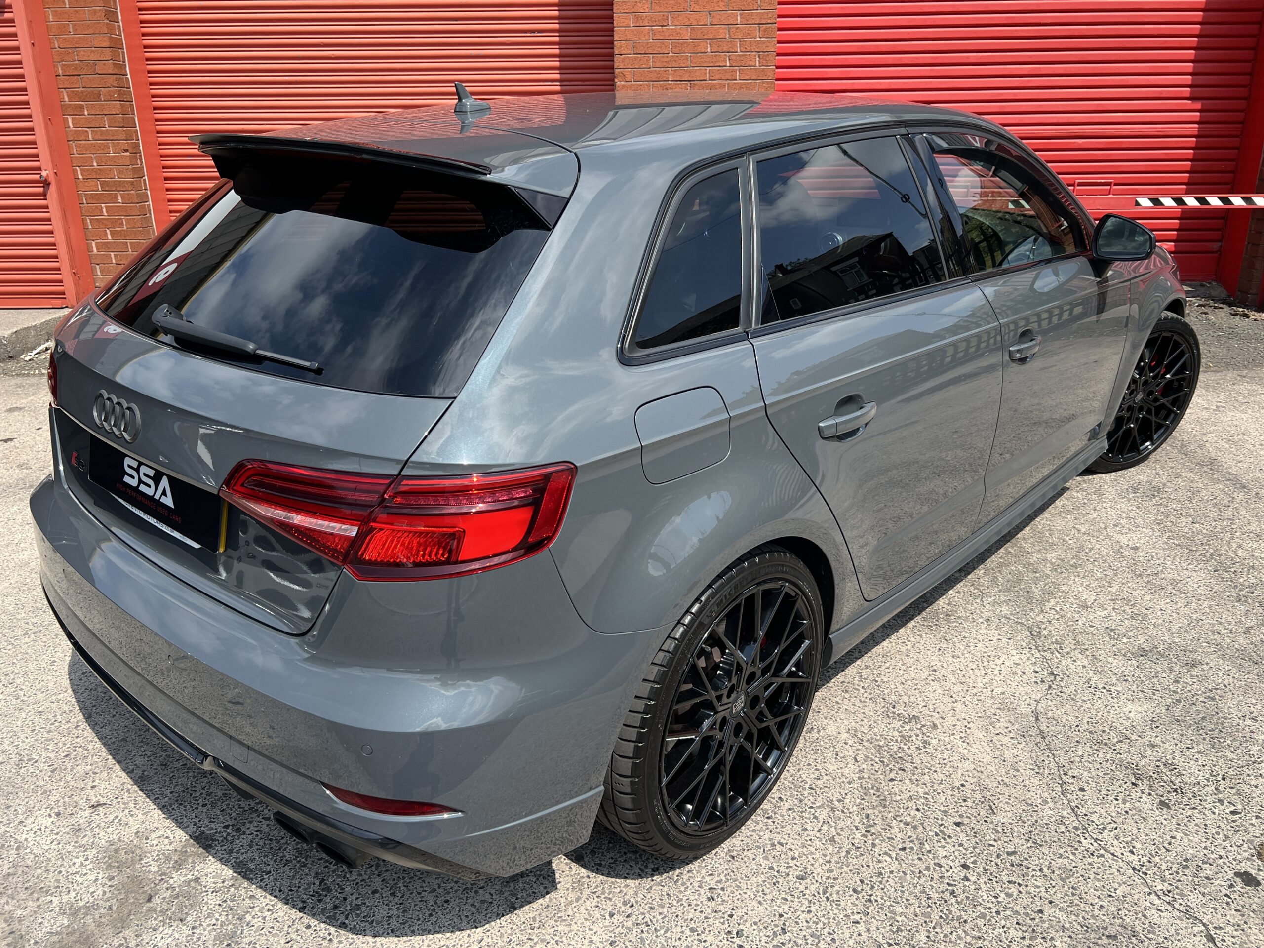 2018 Audi S3 Black Edition Quattro DSG AUTO 2.0 TFSI *NANO GREY + TECH PACK + RS3 GRILL* 5dr