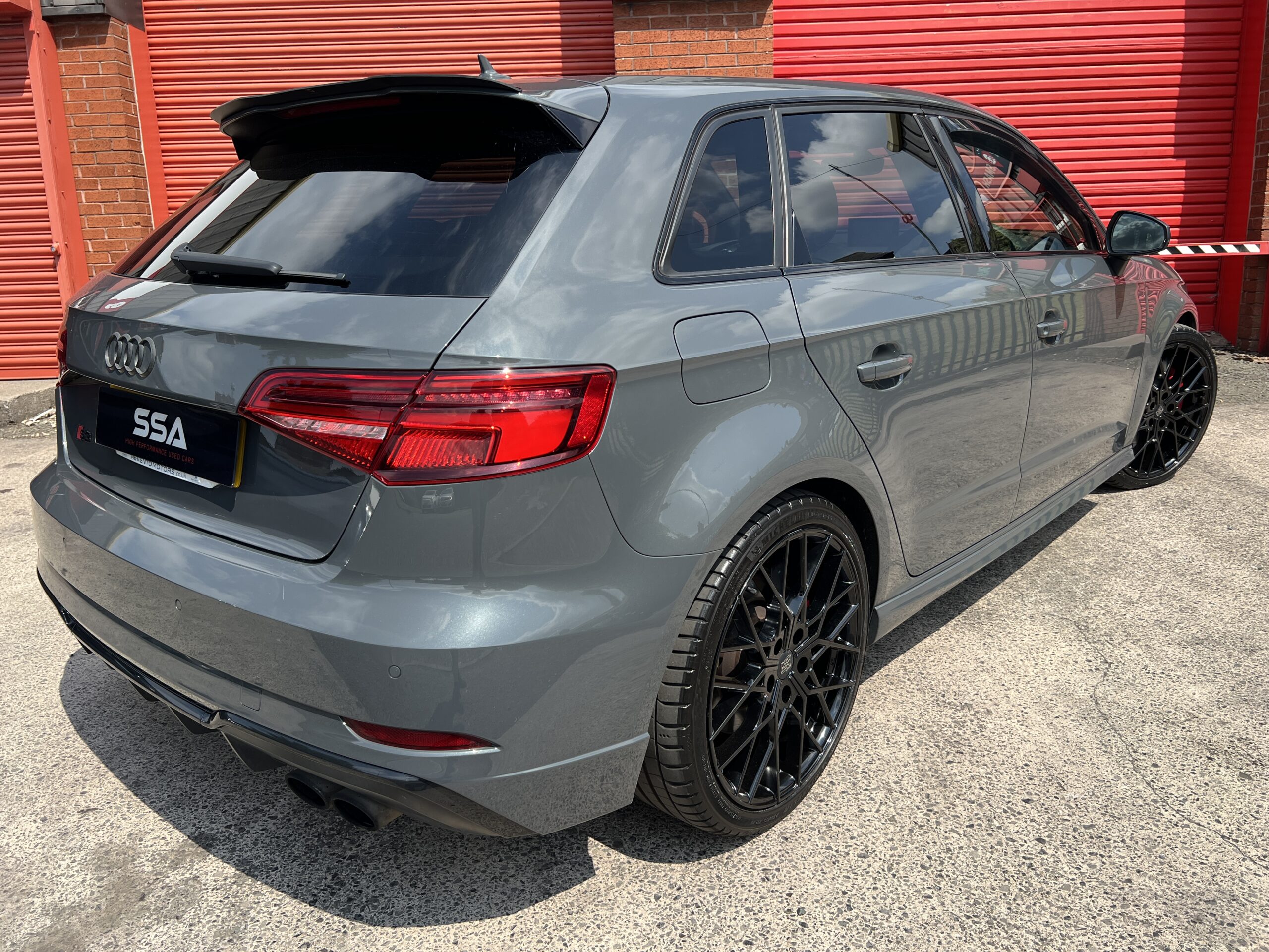 2018 Audi S3 Black Edition Quattro DSG AUTO 2.0 TFSI *NANO GREY + TECH PACK + RS3 GRILL* 5dr