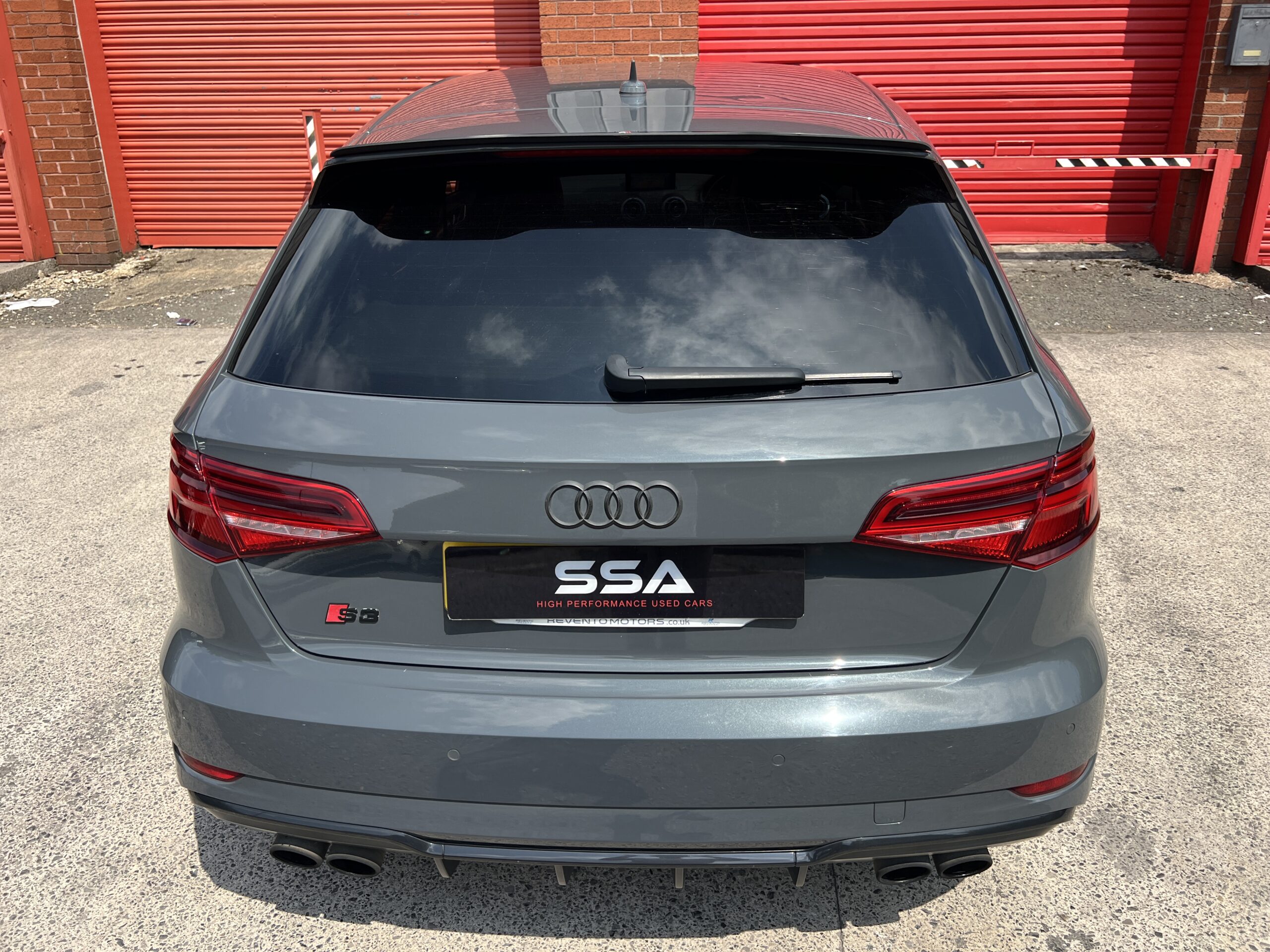 2018 Audi S3 Black Edition Quattro DSG AUTO 2.0 TFSI *NANO GREY + TECH PACK + RS3 GRILL* 5dr