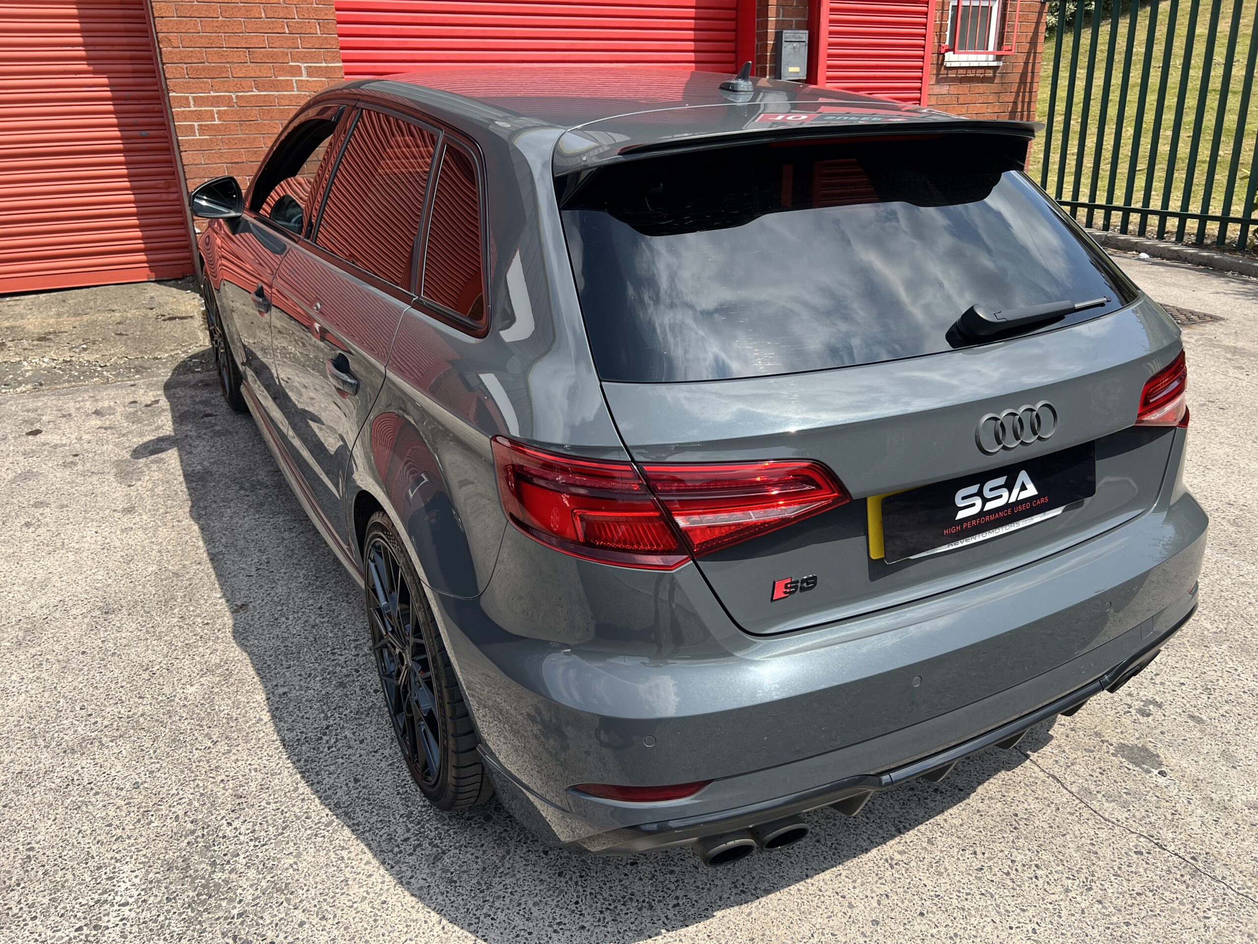 2018 Audi S3 Black Edition Quattro DSG AUTO 2.0 TFSI *NANO GREY + TECH PACK + RS3 GRILL* 5dr