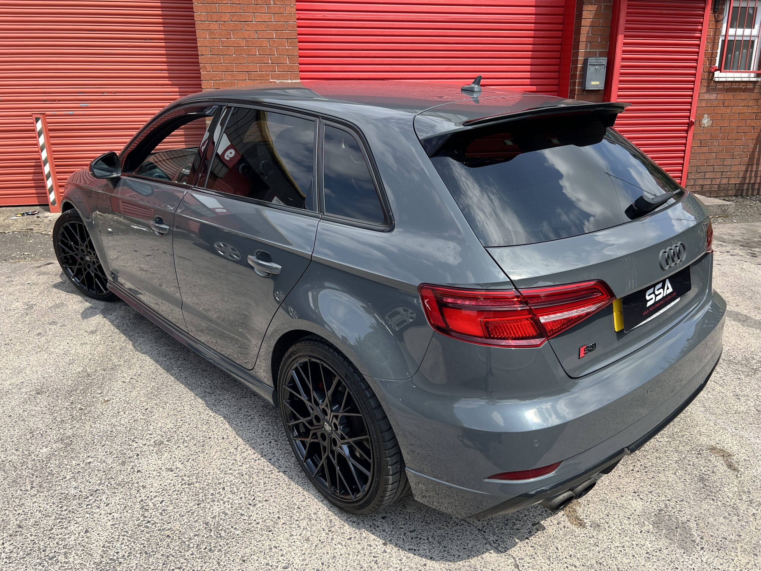 2018 Audi S3 Black Edition Quattro DSG AUTO 2.0 TFSI *NANO GREY + TECH PACK + RS3 GRILL* 5dr