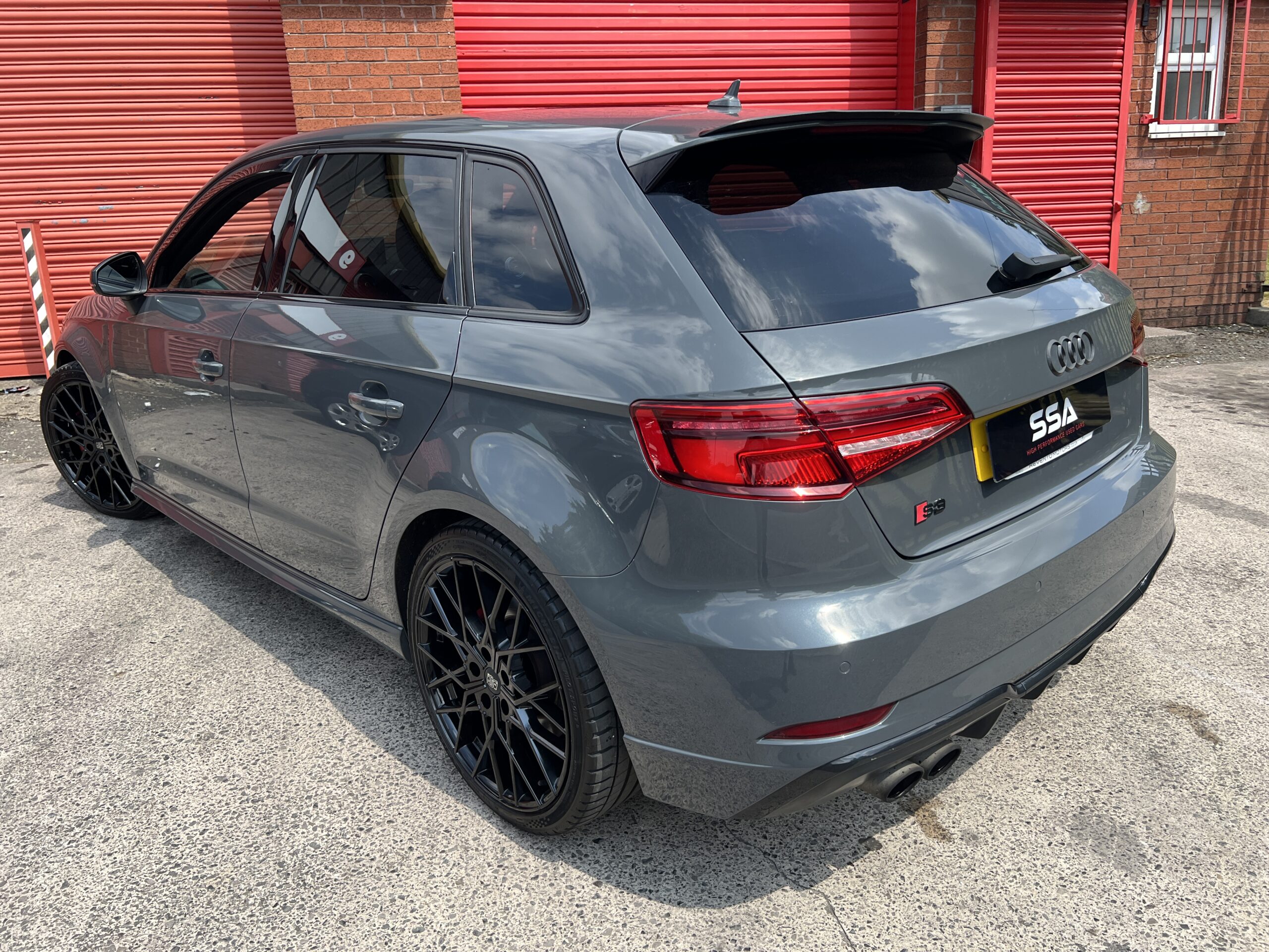 2018 Audi S3 Black Edition Quattro DSG AUTO 2.0 TFSI *NANO GREY + TECH PACK + RS3 GRILL* 5dr