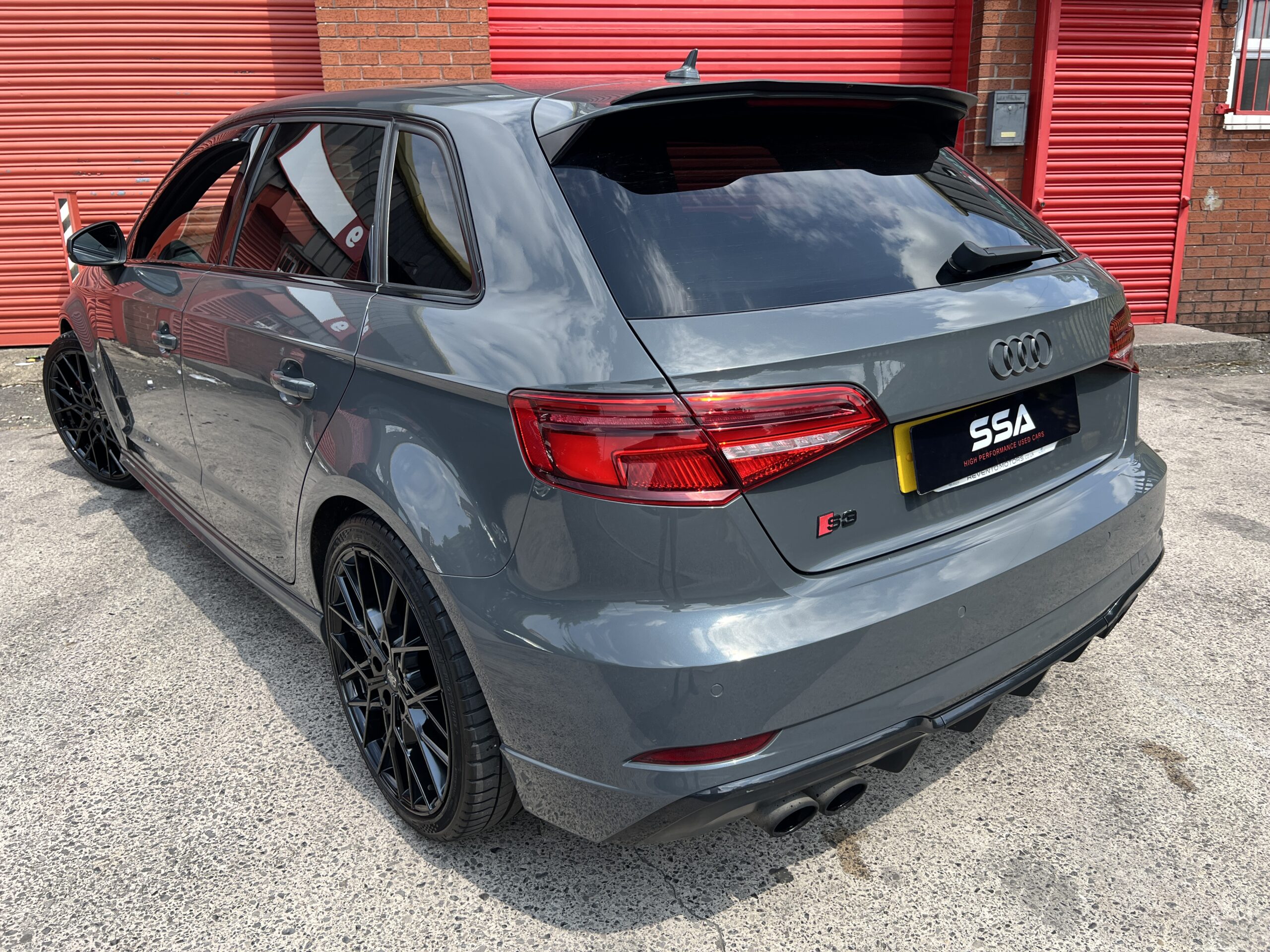 2018 Audi S3 Black Edition Quattro DSG AUTO 2.0 TFSI *NANO GREY + TECH PACK + RS3 GRILL* 5dr