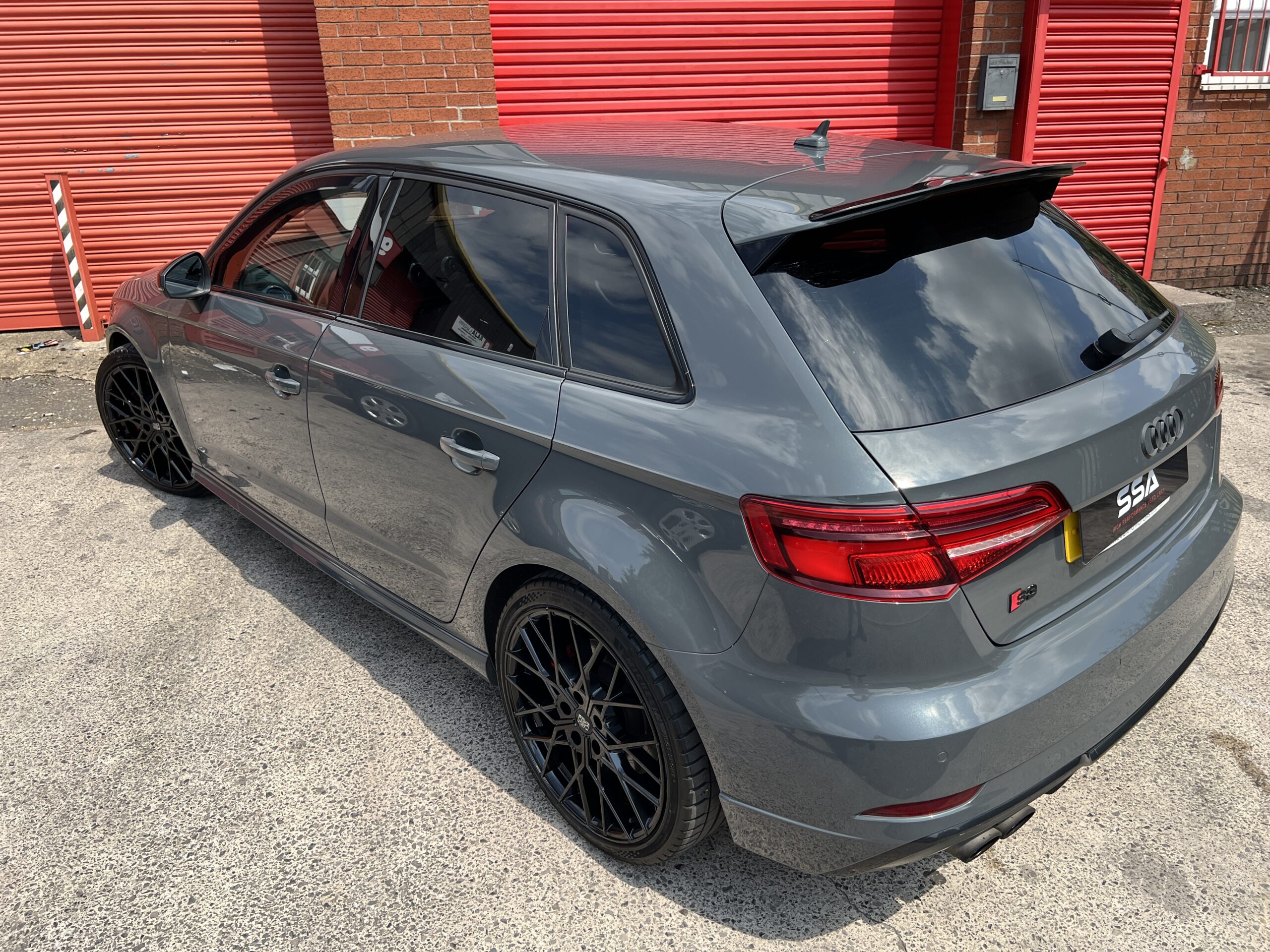 2018 Audi S3 Black Edition Quattro DSG AUTO 2.0 TFSI *NANO GREY + TECH PACK + RS3 GRILL* 5dr