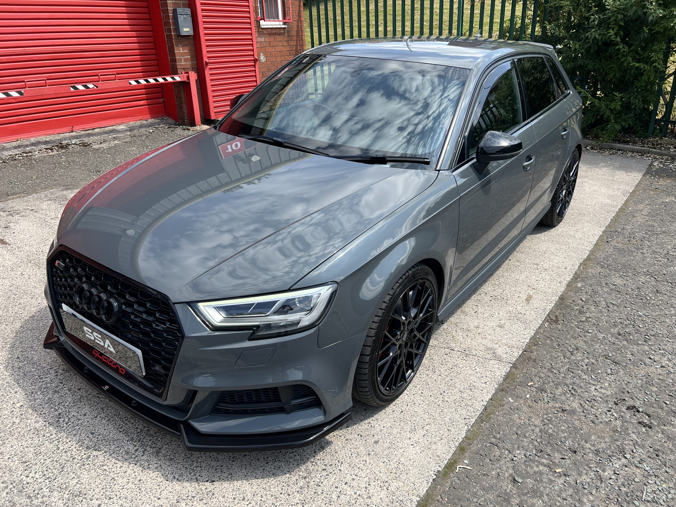 2018 Audi S3 Black Edition Quattro DSG AUTO 2.0 TFSI *NANO GREY + TECH PACK + RS3 GRILL* 5dr