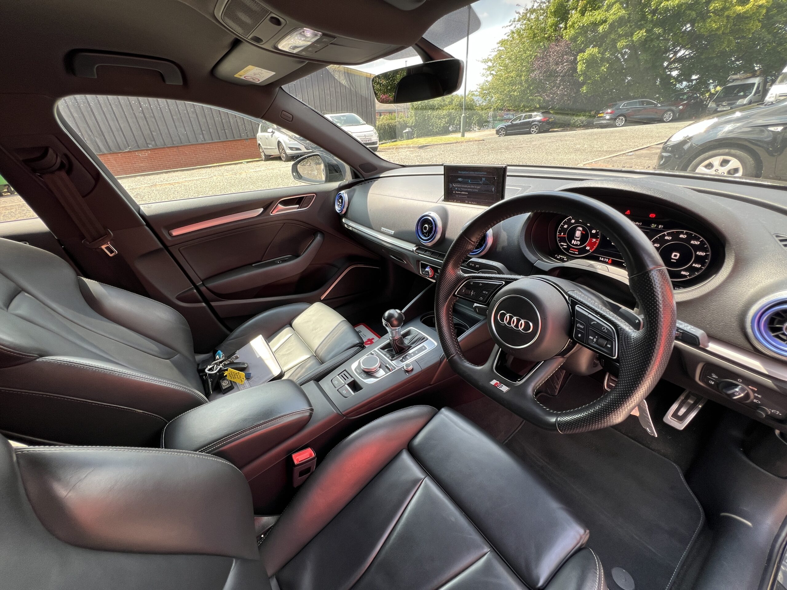 2018 Audi S3 Black Edition Quattro DSG AUTO 2.0 TFSI *NANO GREY + TECH PACK + RS3 GRILL* 5dr