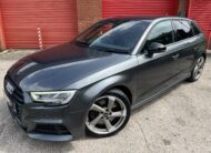 2018 Audi S3 Black Edition Quattro DSG AUTO 2.0 TFSI *DAYTONA GREY + TECH PACK + FOLDING MIRRORS* 5dr