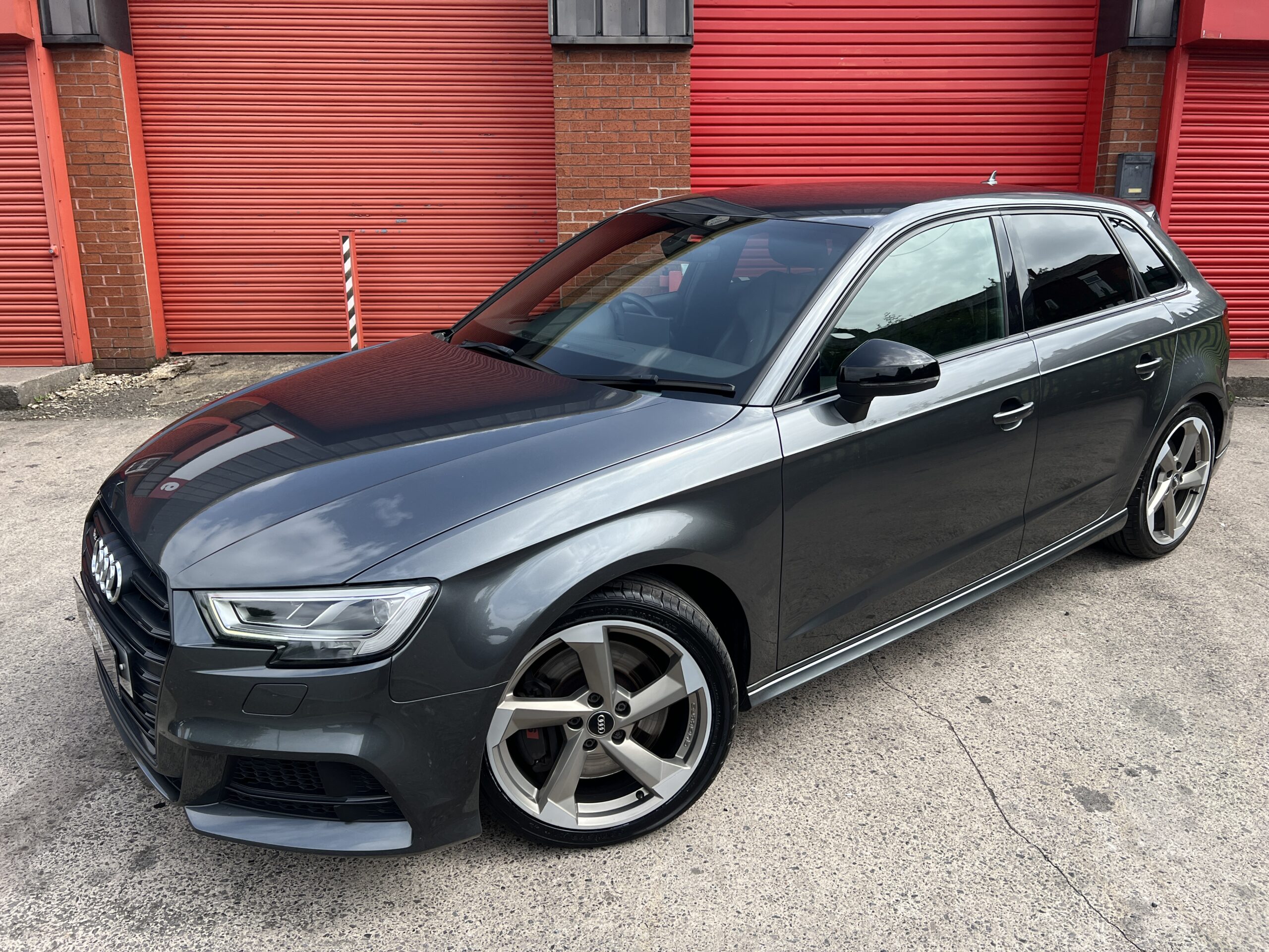 2018 Audi S3 Black Edition Quattro DSG AUTO 2.0 TFSI *DAYTONA GREY + TECH PACK + FOLDING MIRRORS* 5dr