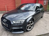 2018 Audi S3 Black Edition Quattro DSG AUTO 2.0 TFSI *DAYTONA GREY + TECH PACK + FOLDING MIRRORS* 5dr