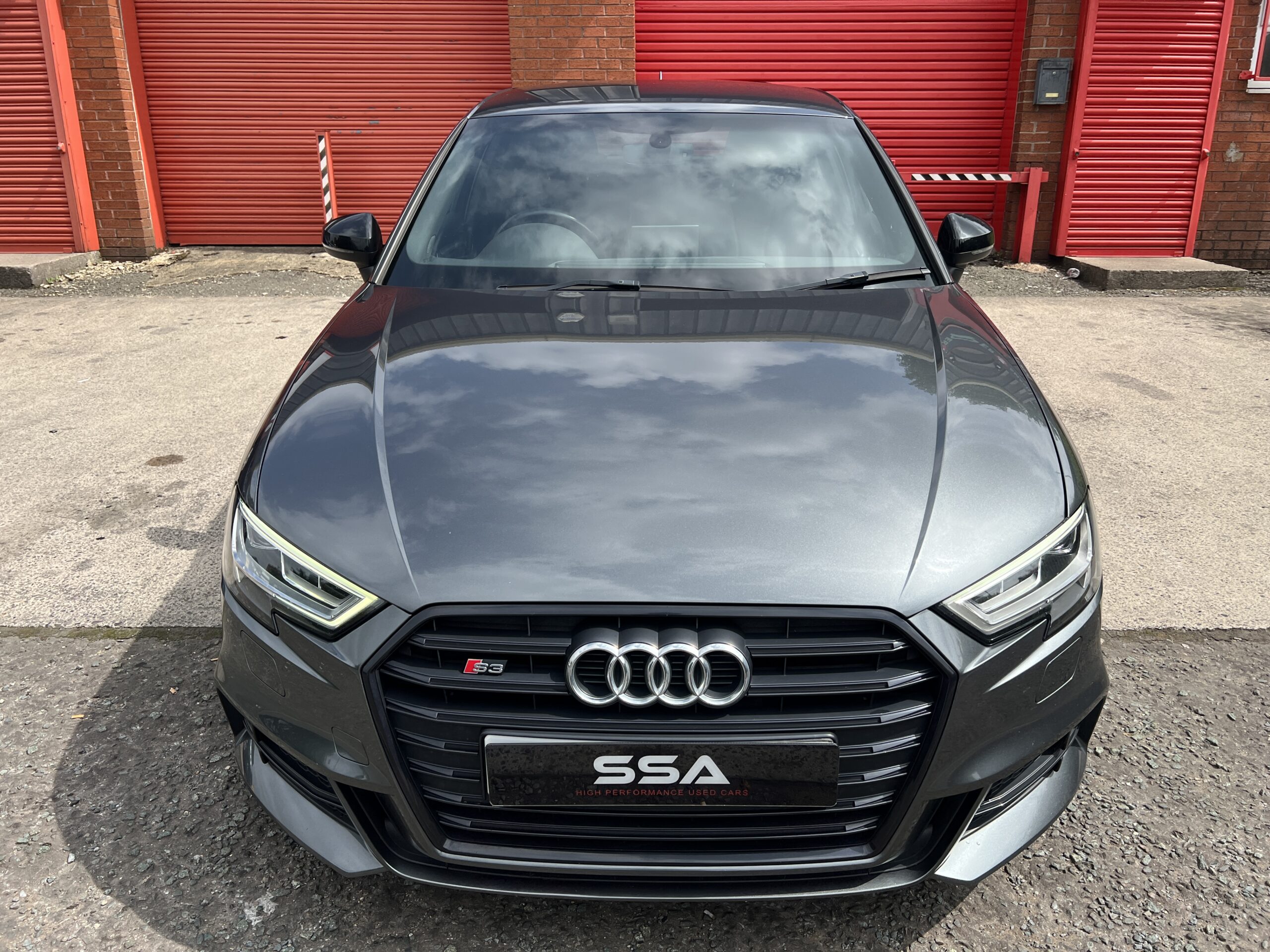 2018 Audi S3 Black Edition Quattro DSG AUTO 2.0 TFSI *DAYTONA GREY + TECH PACK + FOLDING MIRRORS* 5dr