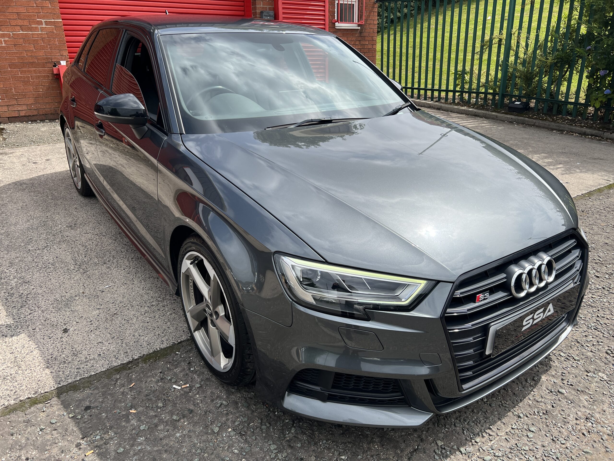 2018 Audi S3 Black Edition Quattro DSG AUTO 2.0 TFSI *DAYTONA GREY + TECH PACK + FOLDING MIRRORS* 5dr