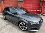 2018 Audi S3 Black Edition Quattro DSG AUTO 2.0 TFSI *DAYTONA GREY + TECH PACK + FOLDING MIRRORS* 5dr