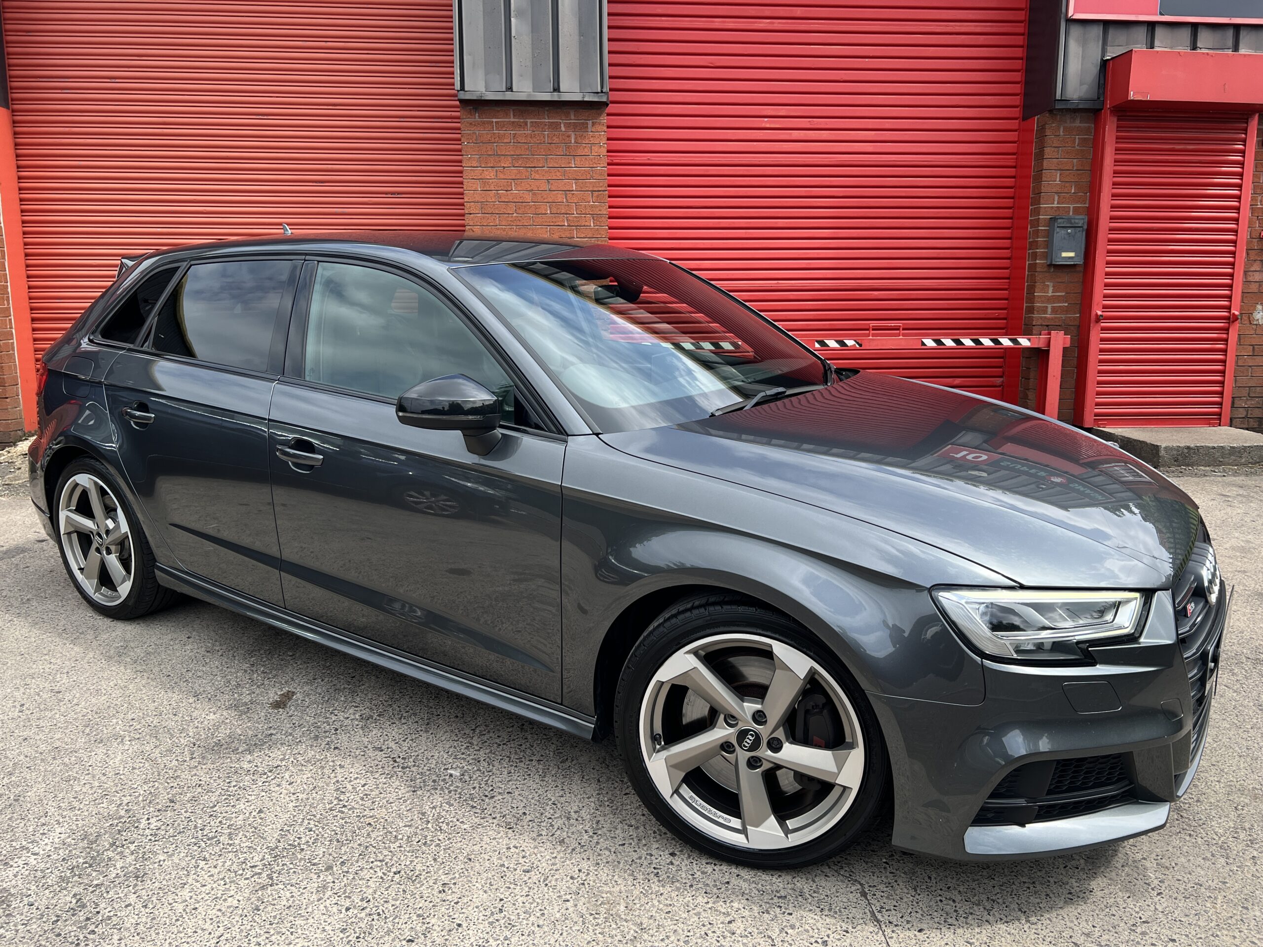 2018 Audi S3 Black Edition Quattro DSG AUTO 2.0 TFSI *DAYTONA GREY + TECH PACK + FOLDING MIRRORS* 5dr