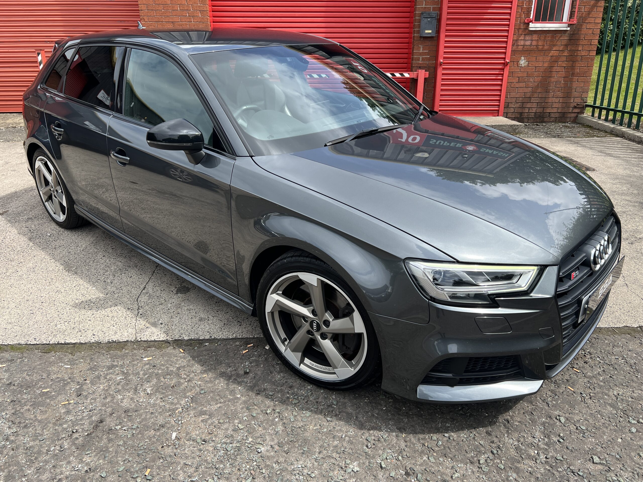 2018 Audi S3 Black Edition Quattro DSG AUTO 2.0 TFSI *DAYTONA GREY + TECH PACK + FOLDING MIRRORS* 5dr