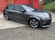 2018 Audi S3 Black Edition Quattro DSG AUTO 2.0 TFSI *DAYTONA GREY + TECH PACK + FOLDING MIRRORS* 5dr
