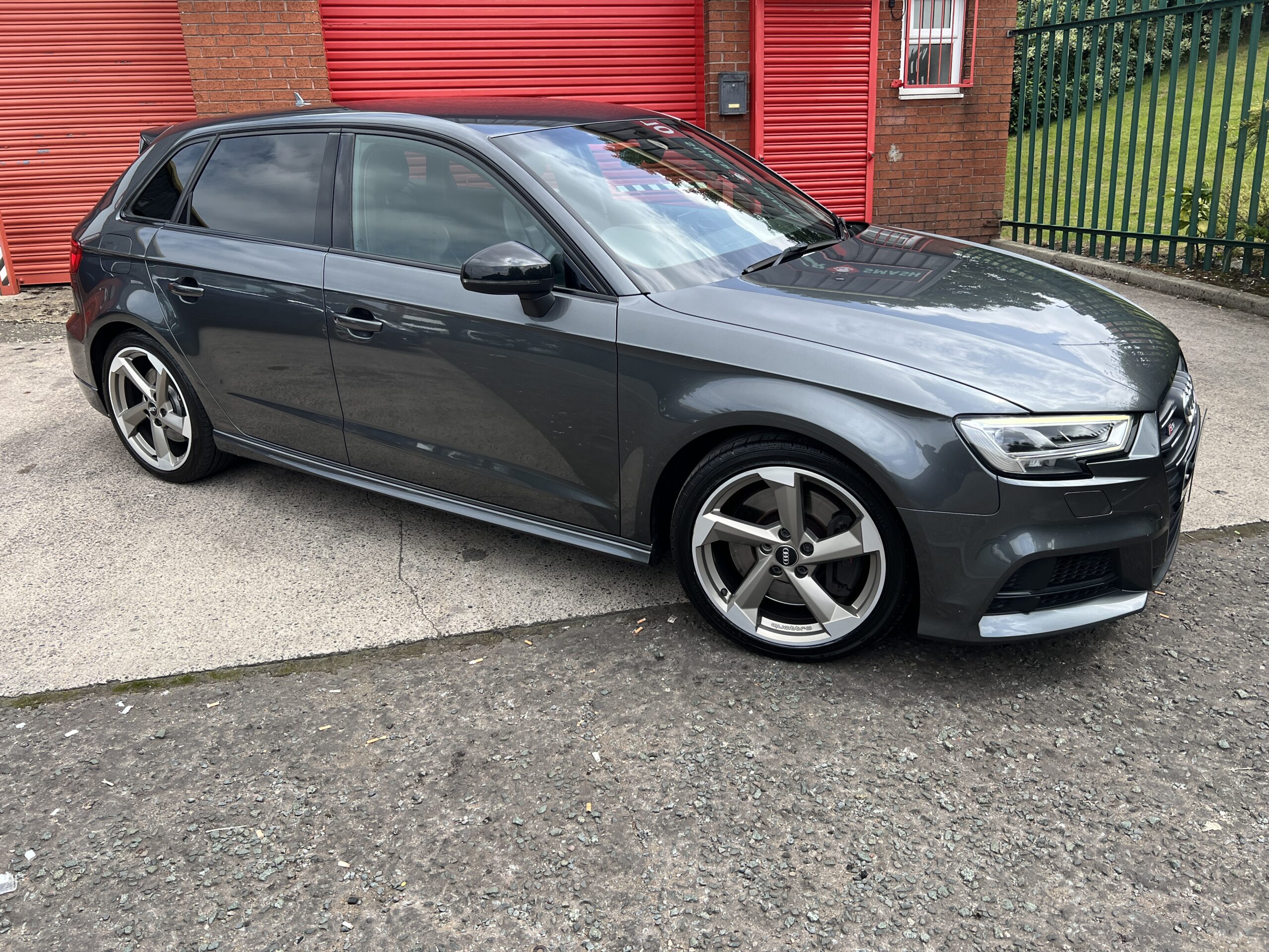 2018 Audi S3 Black Edition Quattro DSG AUTO 2.0 TFSI *DAYTONA GREY + TECH PACK + FOLDING MIRRORS* 5dr