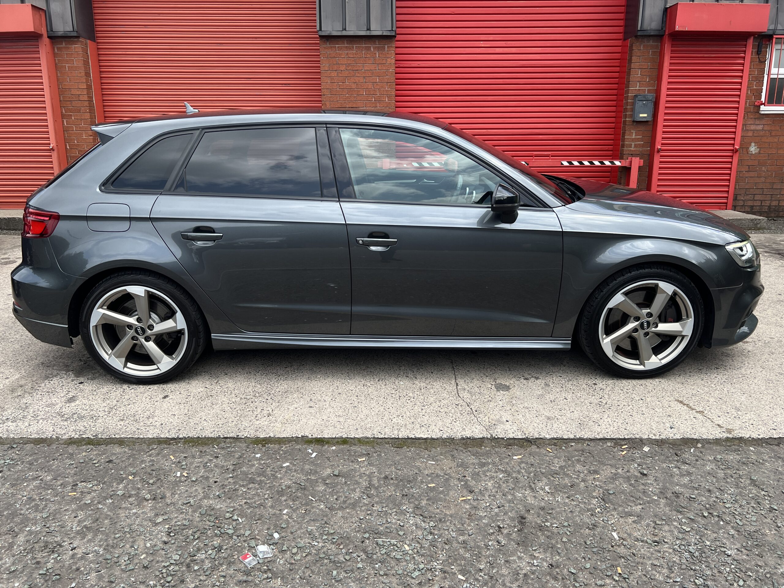 2018 Audi S3 Black Edition Quattro DSG AUTO 2.0 TFSI *DAYTONA GREY + TECH PACK + FOLDING MIRRORS* 5dr