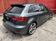 2018 Audi S3 Black Edition Quattro DSG AUTO 2.0 TFSI *DAYTONA GREY + TECH PACK + FOLDING MIRRORS* 5dr
