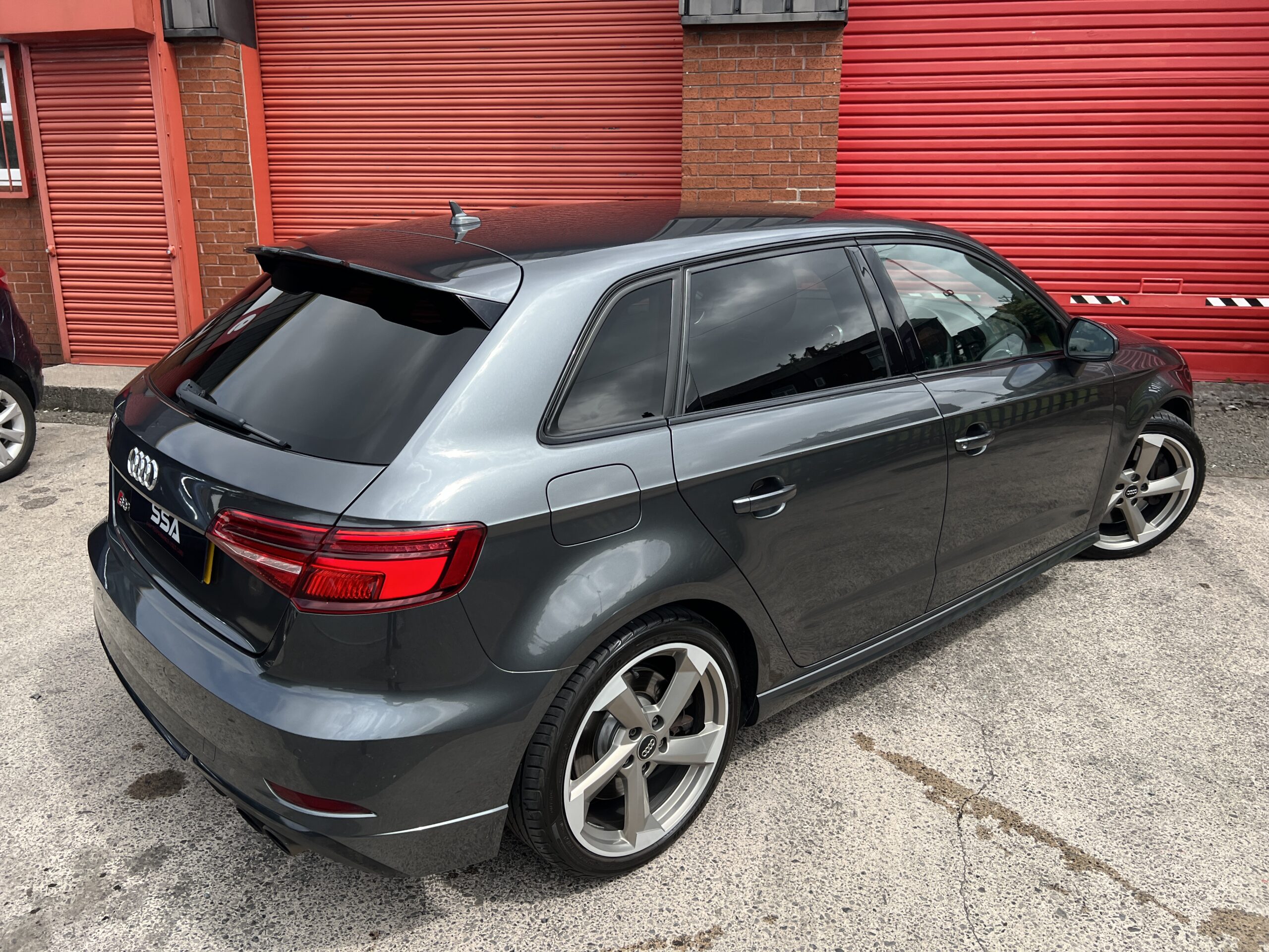 2018 Audi S3 Black Edition Quattro DSG AUTO 2.0 TFSI *DAYTONA GREY + TECH PACK + FOLDING MIRRORS* 5dr