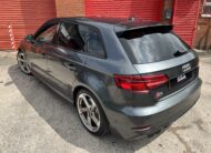 2018 Audi S3 Black Edition Quattro DSG AUTO 2.0 TFSI *DAYTONA GREY + TECH PACK + FOLDING MIRRORS* 5dr