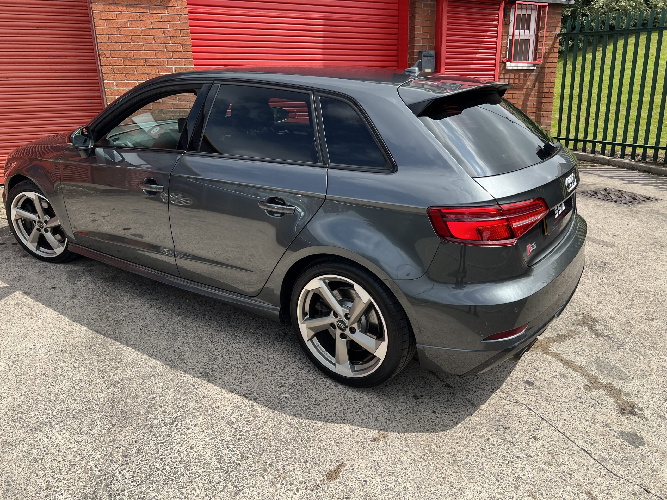 2018 Audi S3 Black Edition Quattro DSG AUTO 2.0 TFSI *DAYTONA GREY + TECH PACK + FOLDING MIRRORS* 5dr