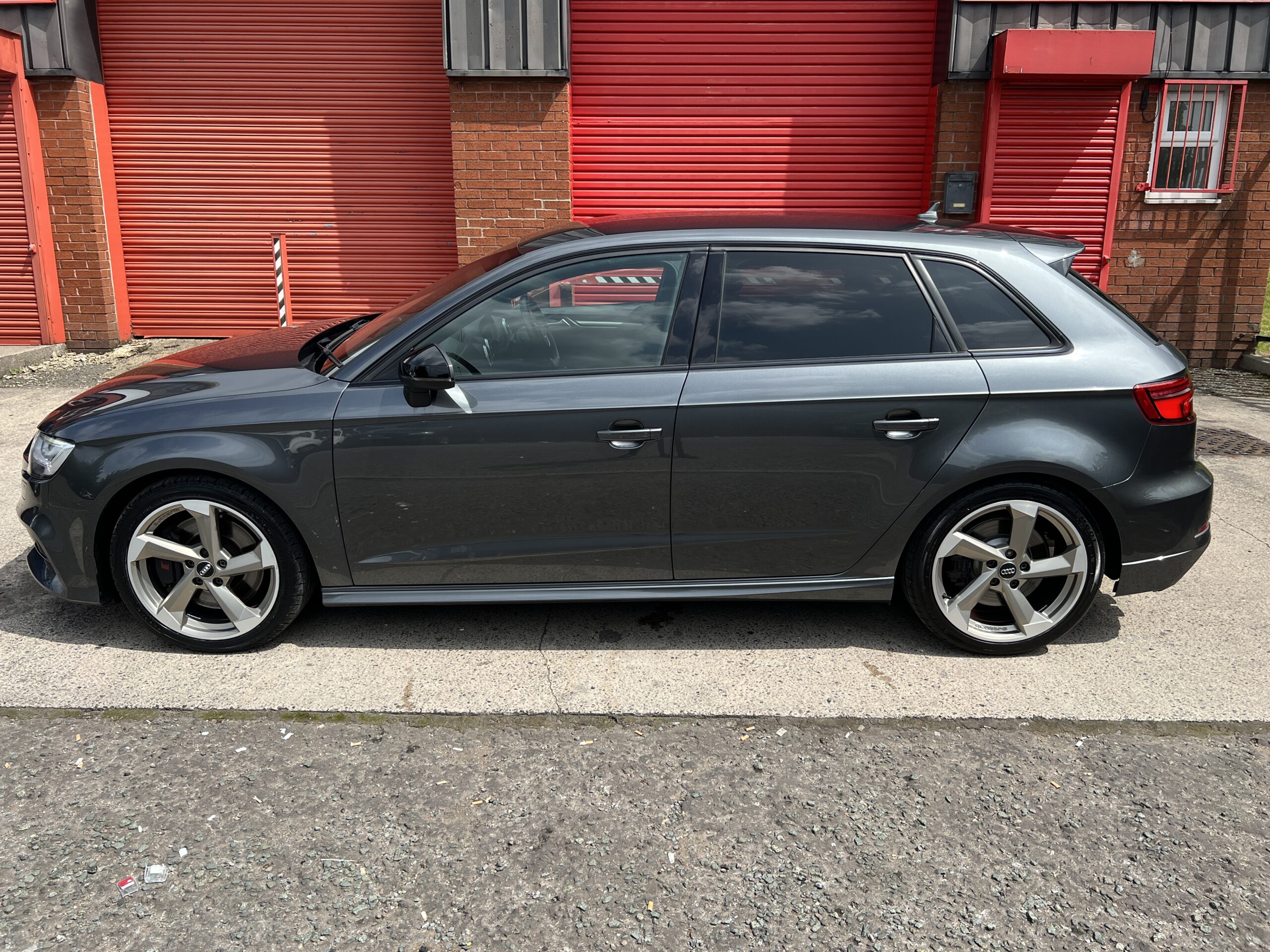 2018 Audi S3 Black Edition Quattro DSG AUTO 2.0 TFSI *DAYTONA GREY + TECH PACK + FOLDING MIRRORS* 5dr