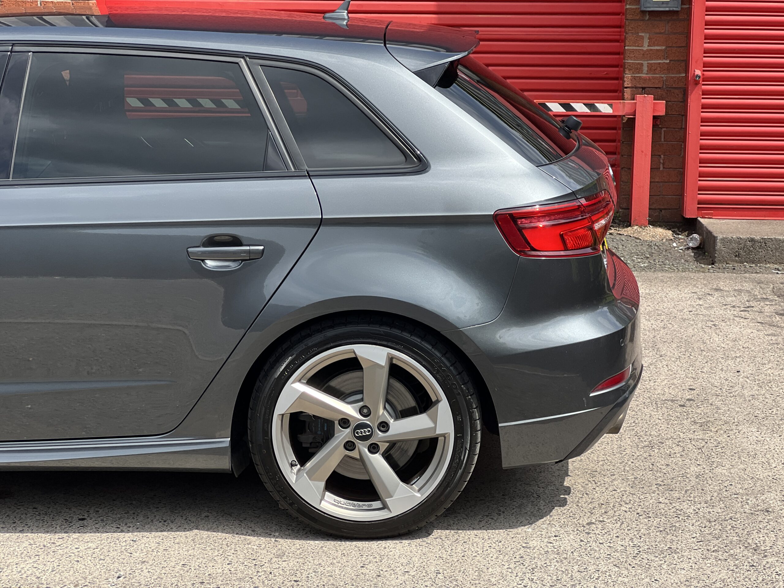 2018 Audi S3 Black Edition Quattro DSG AUTO 2.0 TFSI *DAYTONA GREY + TECH PACK + FOLDING MIRRORS* 5dr