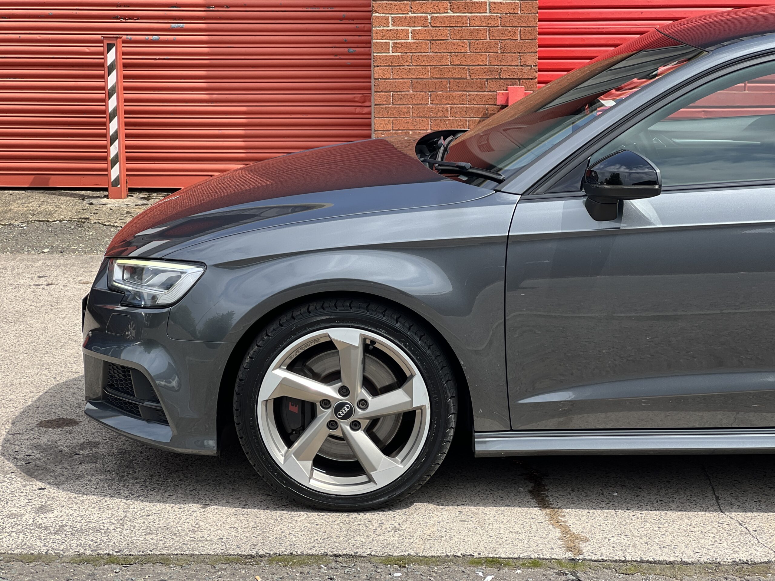 2018 Audi S3 Black Edition Quattro DSG AUTO 2.0 TFSI *DAYTONA GREY + TECH PACK + FOLDING MIRRORS* 5dr