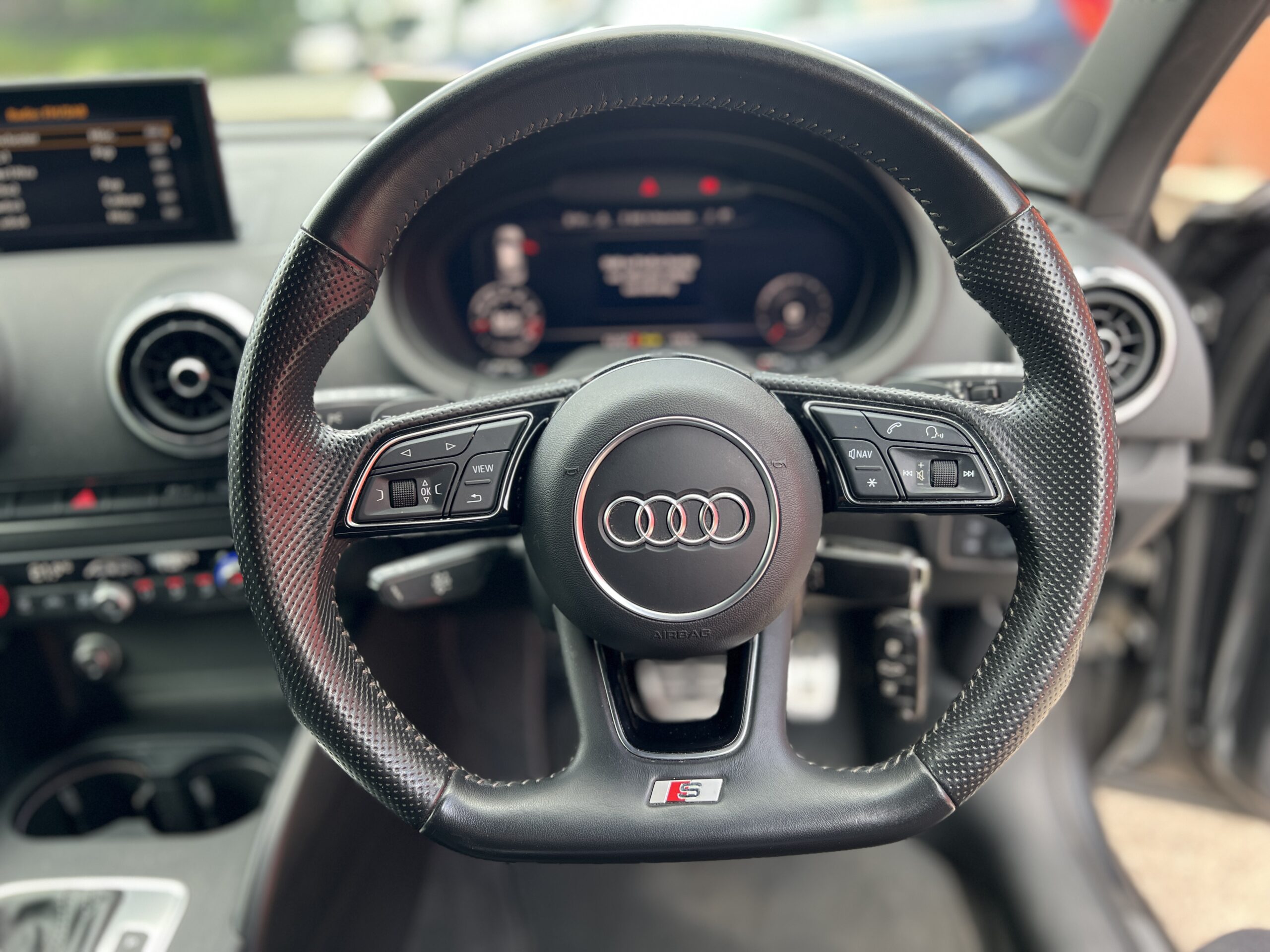 2018 Audi S3 Black Edition Quattro DSG AUTO 2.0 TFSI *DAYTONA GREY + TECH PACK + FOLDING MIRRORS* 5dr