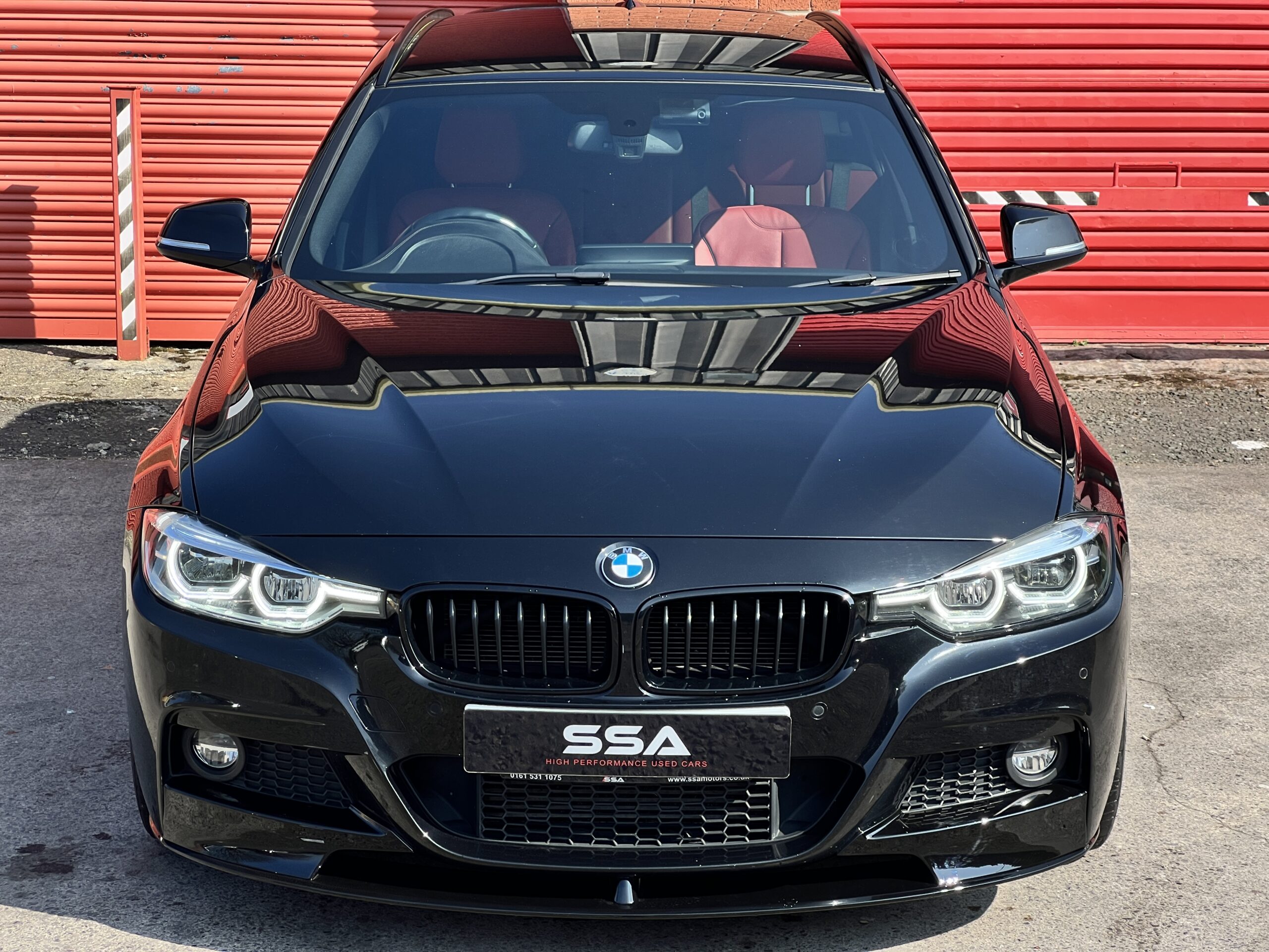 2017 BMW 330d M Sport Shadow Edition Touring *PRONAV+RED ELECTRIC HEATED SEATS+HEATED STEERING* Auto