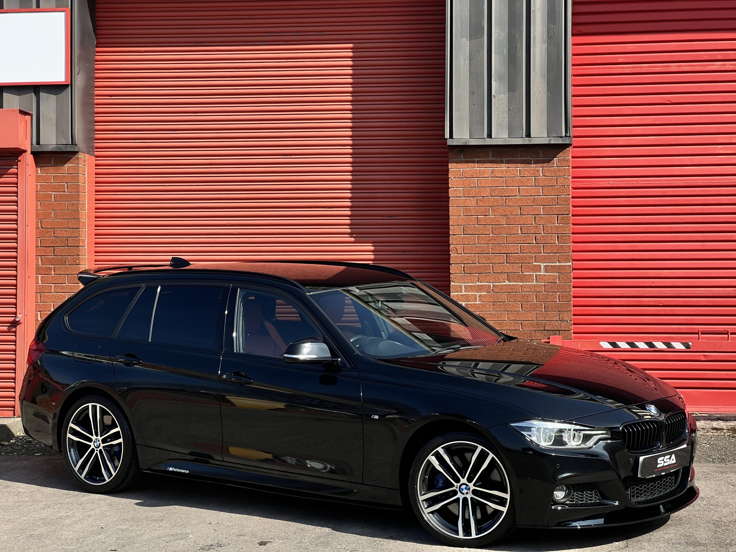 2017 BMW 330d M Sport Shadow Edition Touring *PRONAV+RED ELECTRIC HEATED SEATS+HEATED STEERING* Auto