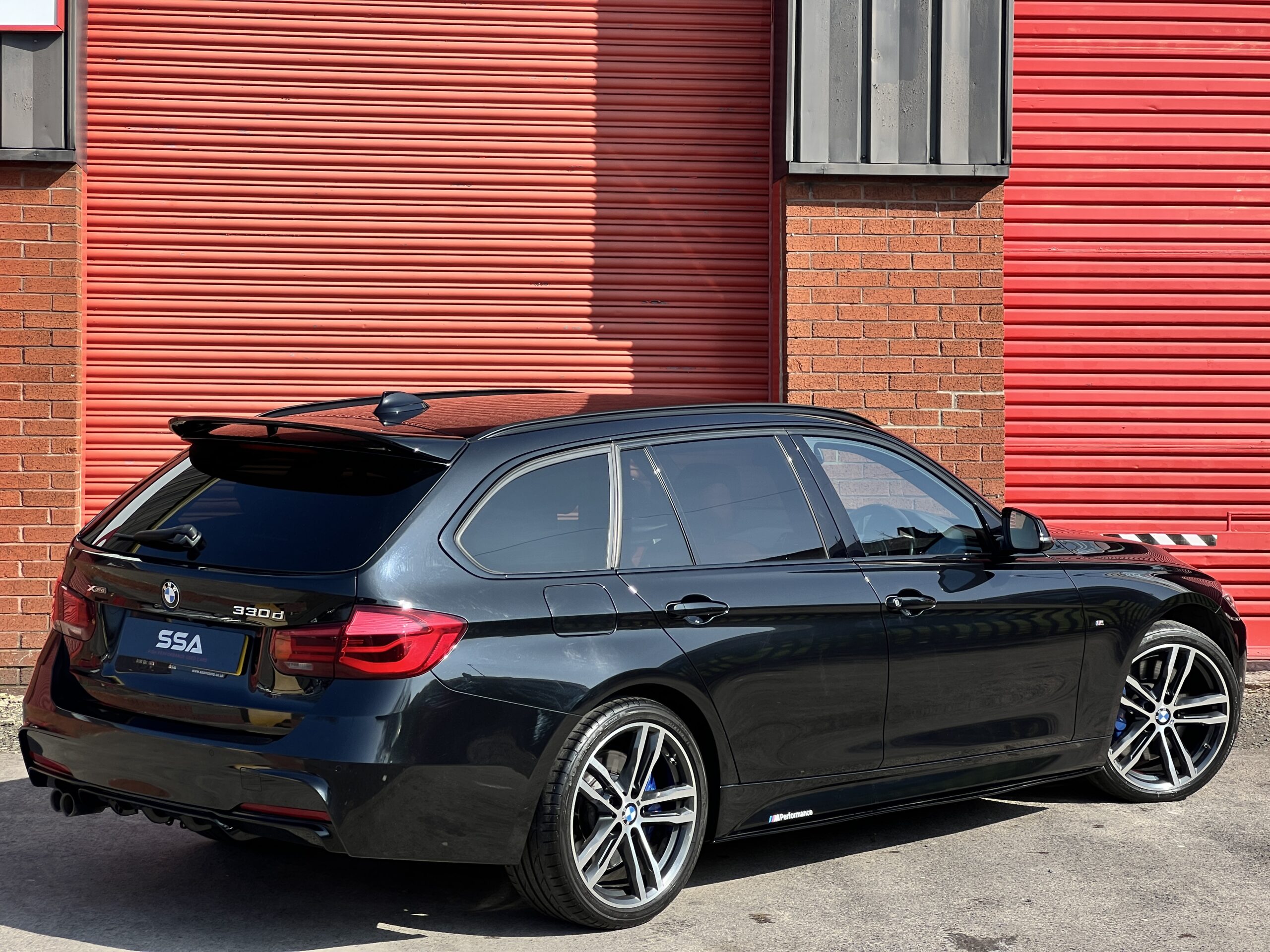 2017 BMW 330d M Sport Shadow Edition Touring *PRONAV+RED ELECTRIC HEATED SEATS+HEATED STEERING* Auto