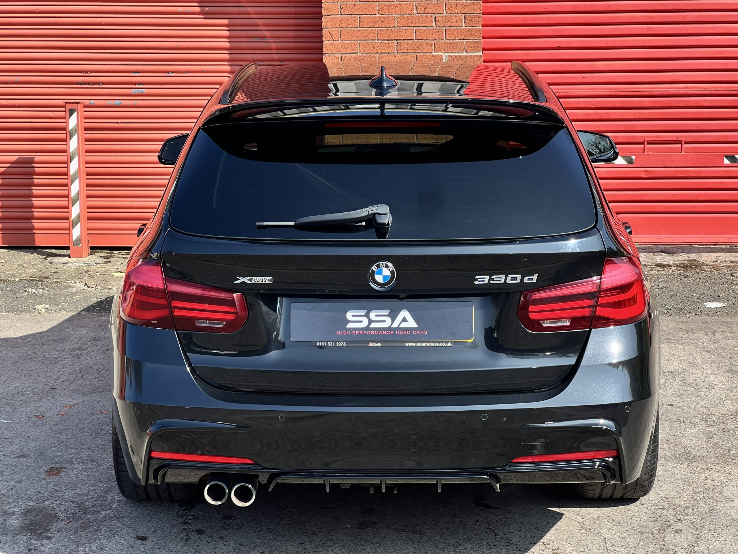 2017 BMW 330d M Sport Shadow Edition Touring *PRONAV+RED ELECTRIC HEATED SEATS+HEATED STEERING* Auto