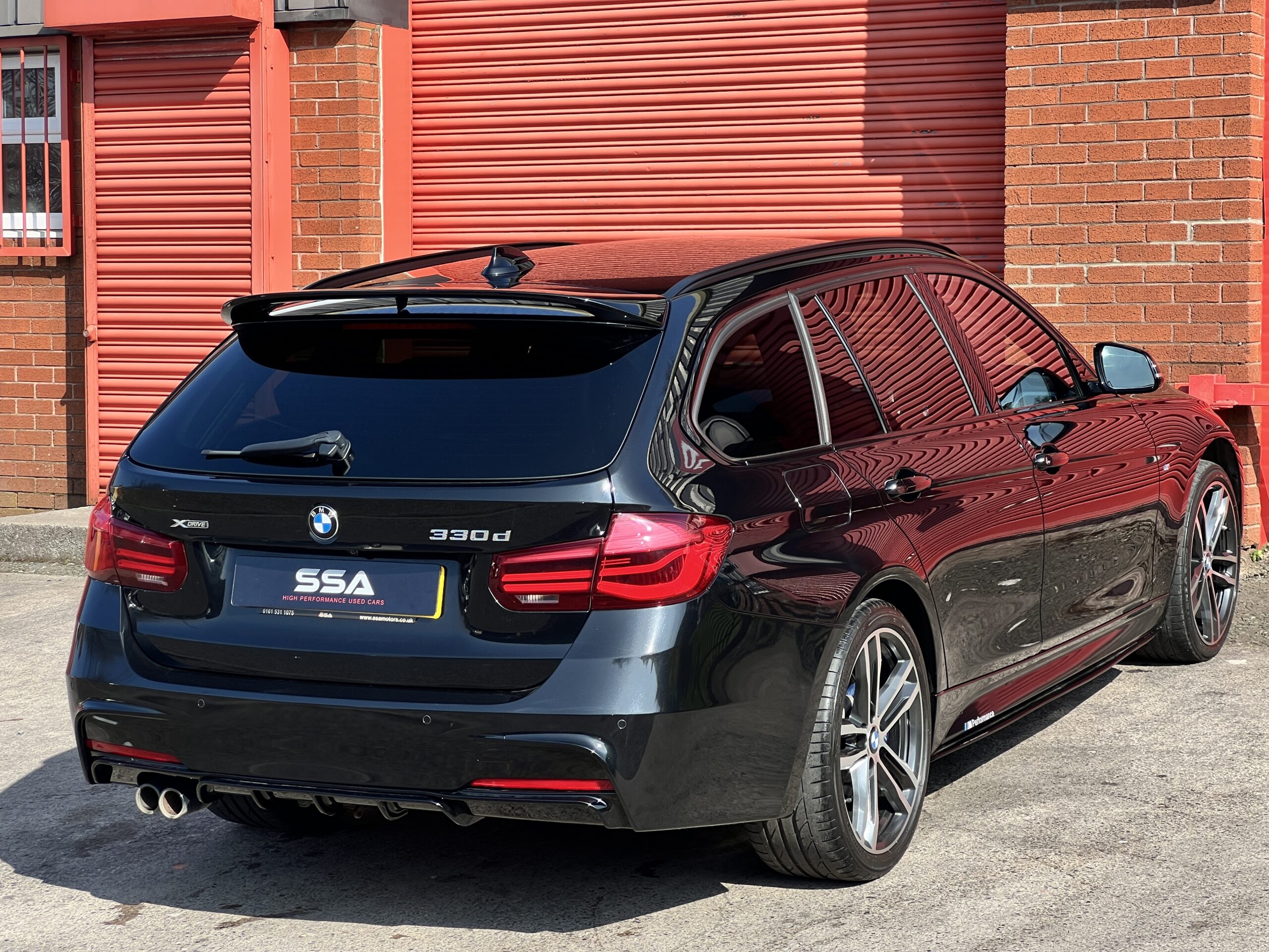 2017 BMW 330d M Sport Shadow Edition Touring *PRONAV+RED ELECTRIC HEATED SEATS+HEATED STEERING* Auto