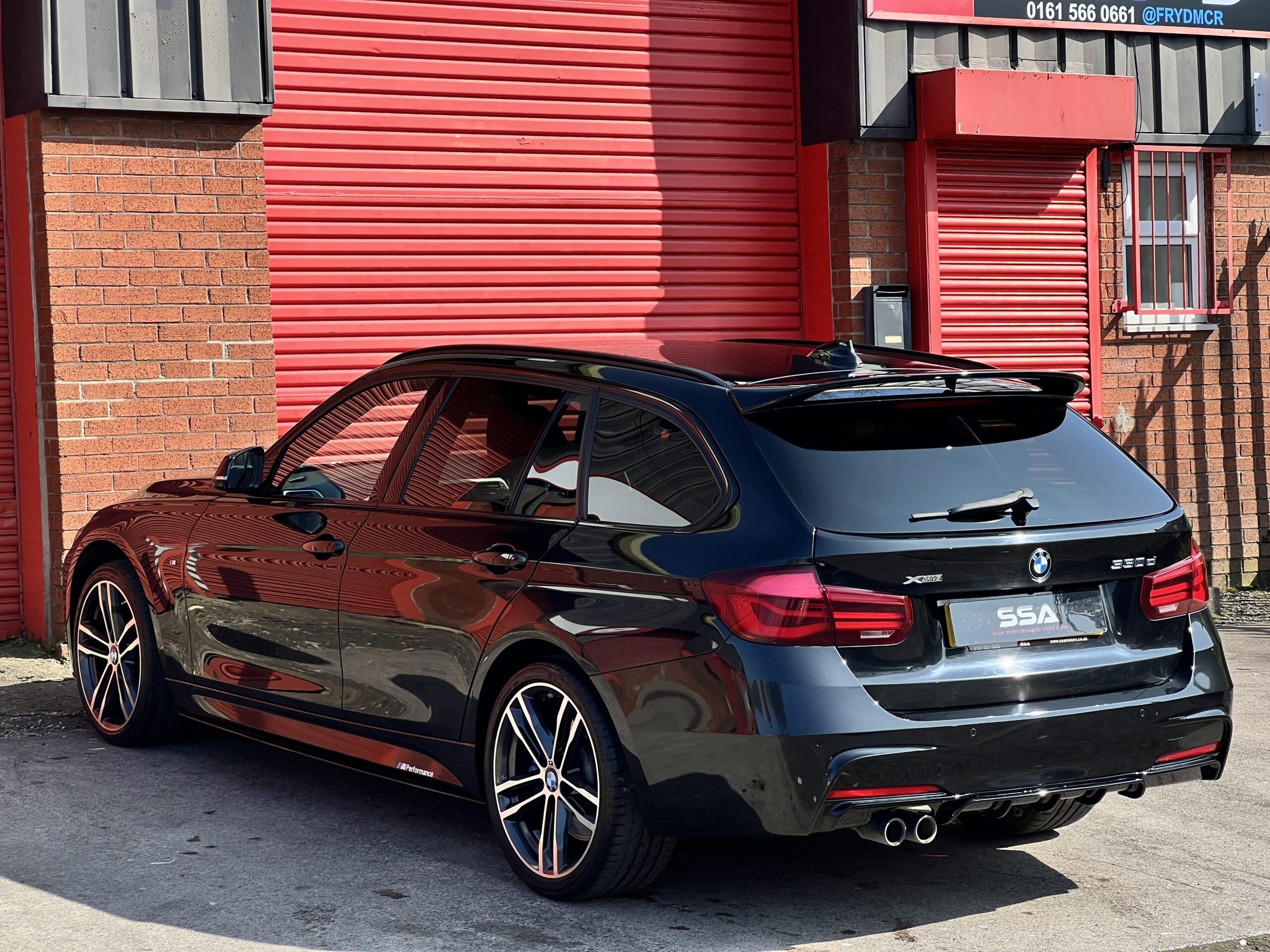 2017 BMW 330d M Sport Shadow Edition Touring *PRONAV+RED ELECTRIC HEATED SEATS+HEATED STEERING* Auto