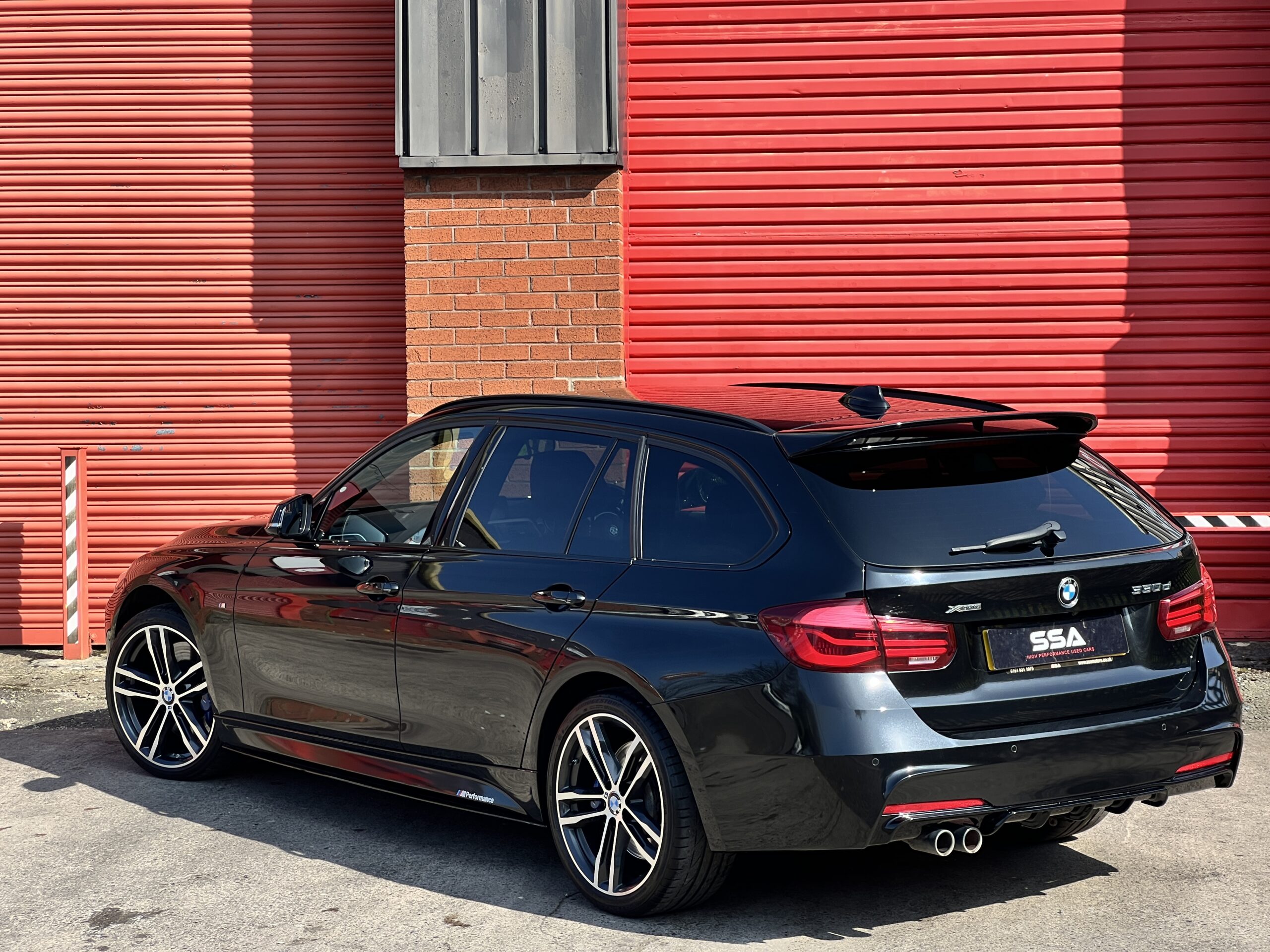 2017 BMW 330d M Sport Shadow Edition Touring *PRONAV+RED ELECTRIC HEATED SEATS+HEATED STEERING* Auto